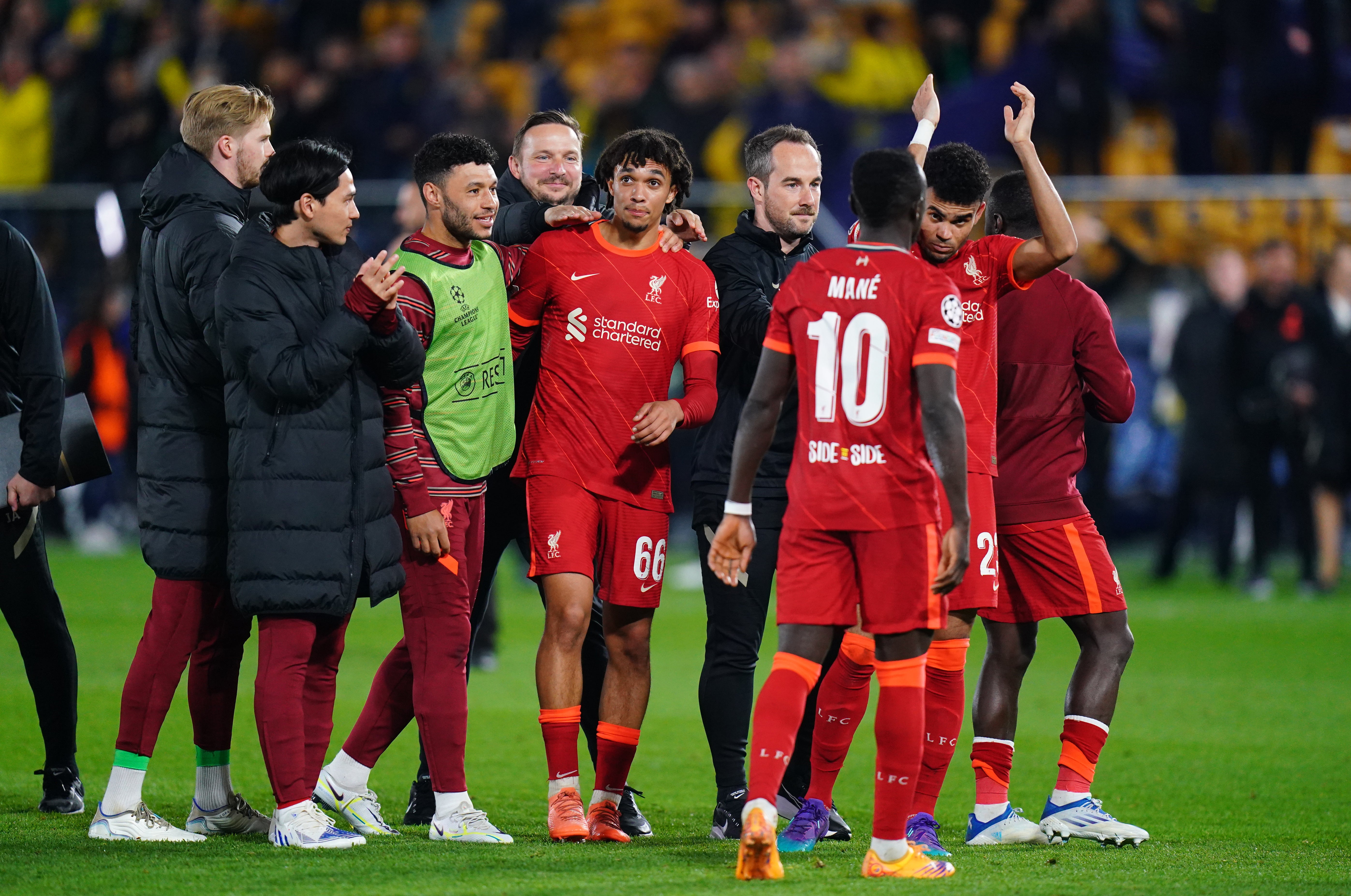 Liverpool will play Real Madrid in this season’s final (Adam Davy/PA)