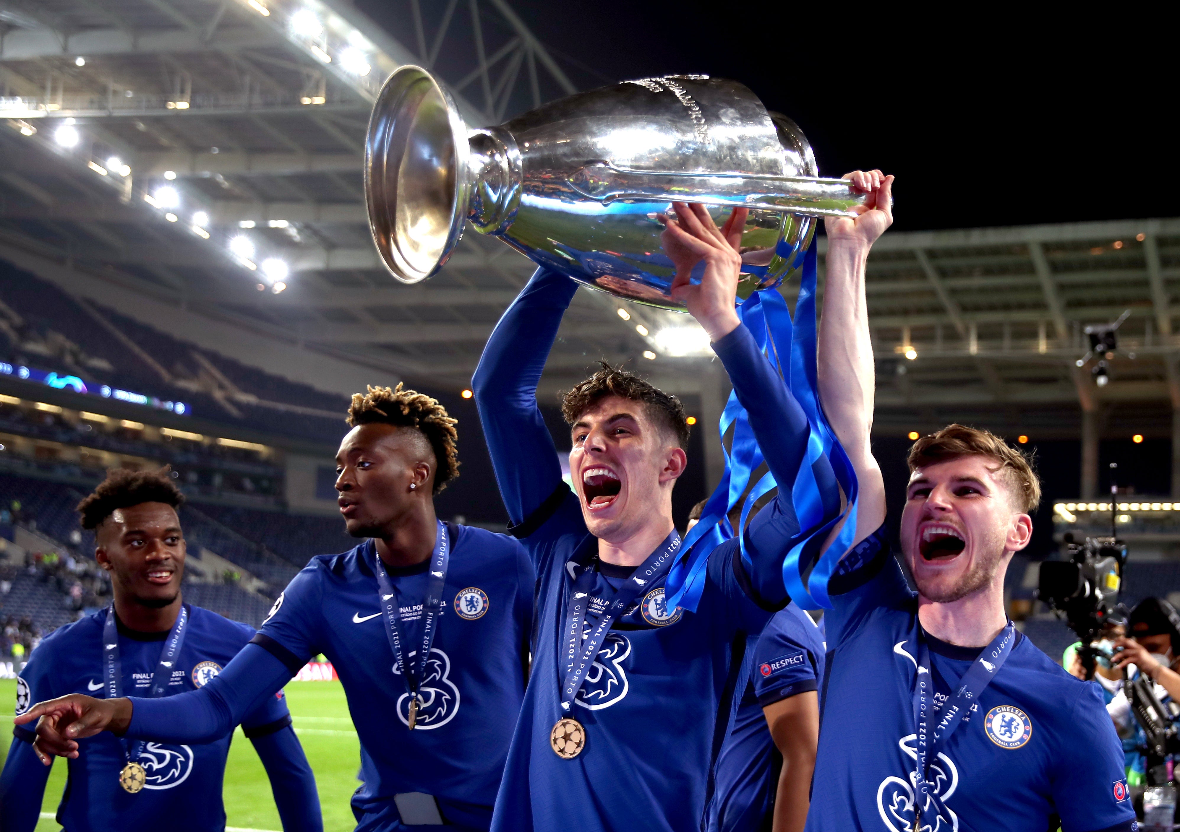 Chelsea lifted the trophy last season (Nick Potts/PA)