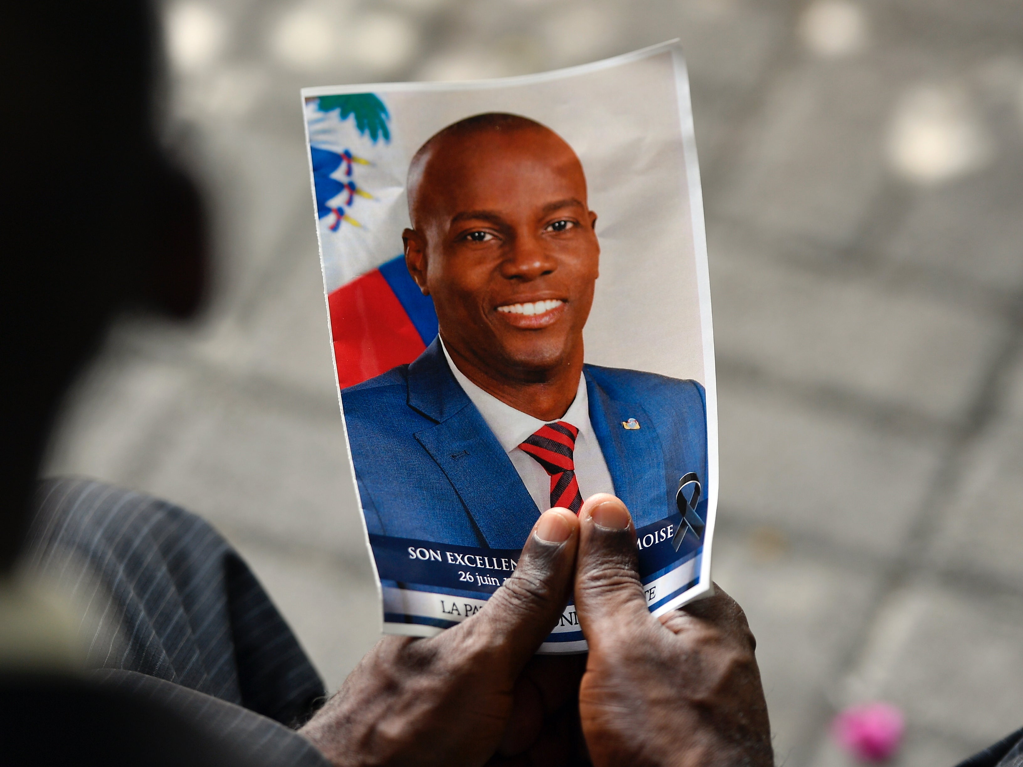 A photo of Jovenel Moise