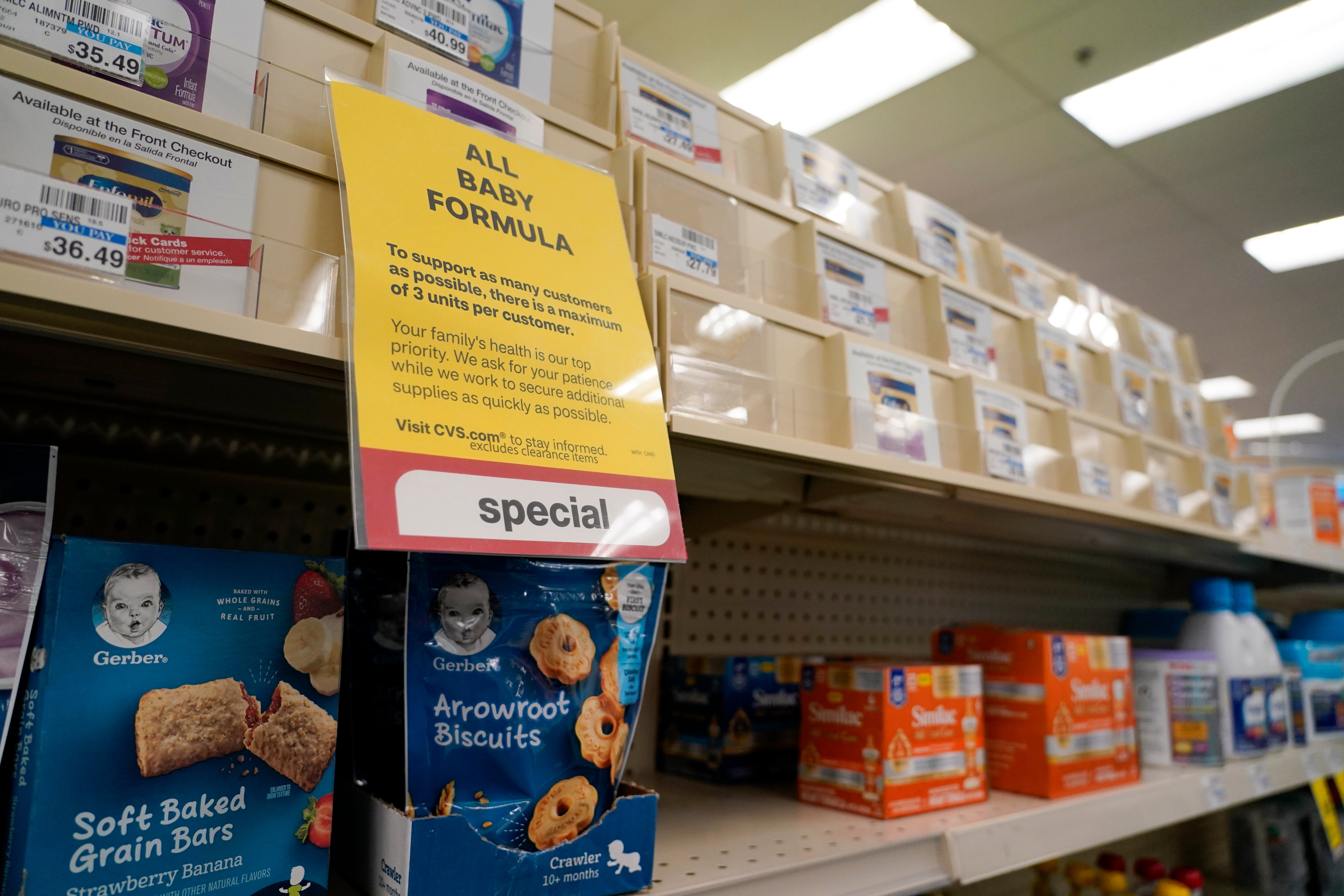 Baby Formula Shortage