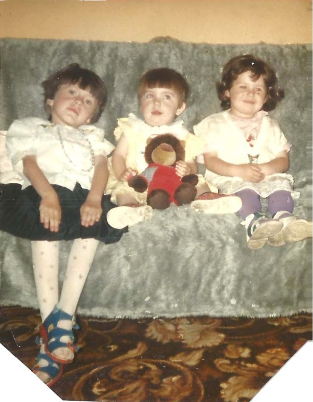 Joanna (left) as a small child with her sisters Magdalena Klich and Anna Klich (Collect/PA Real Life)