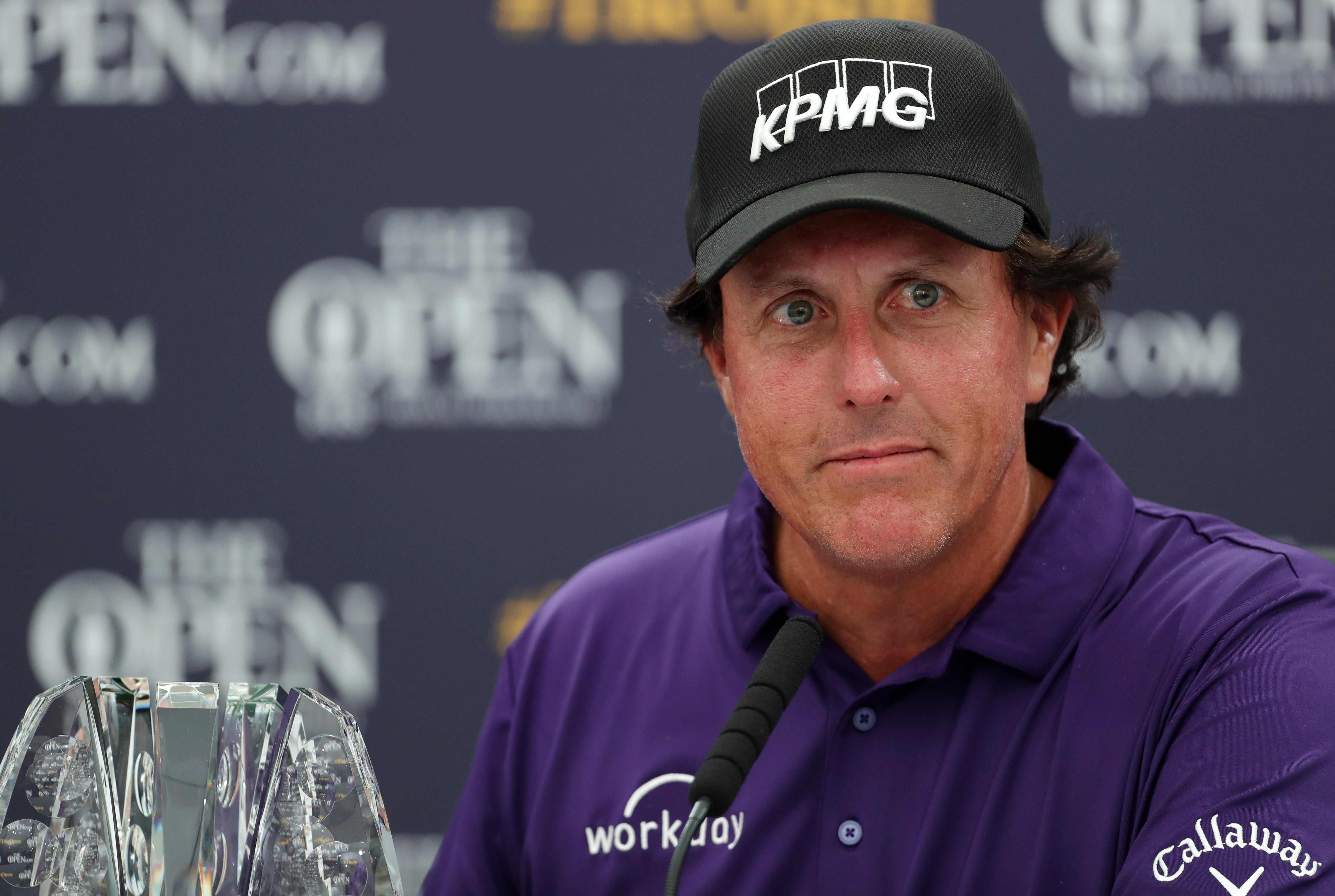 Phil Mickelson’s comments resulted in players backing out in February (Richard Sellers/PA)