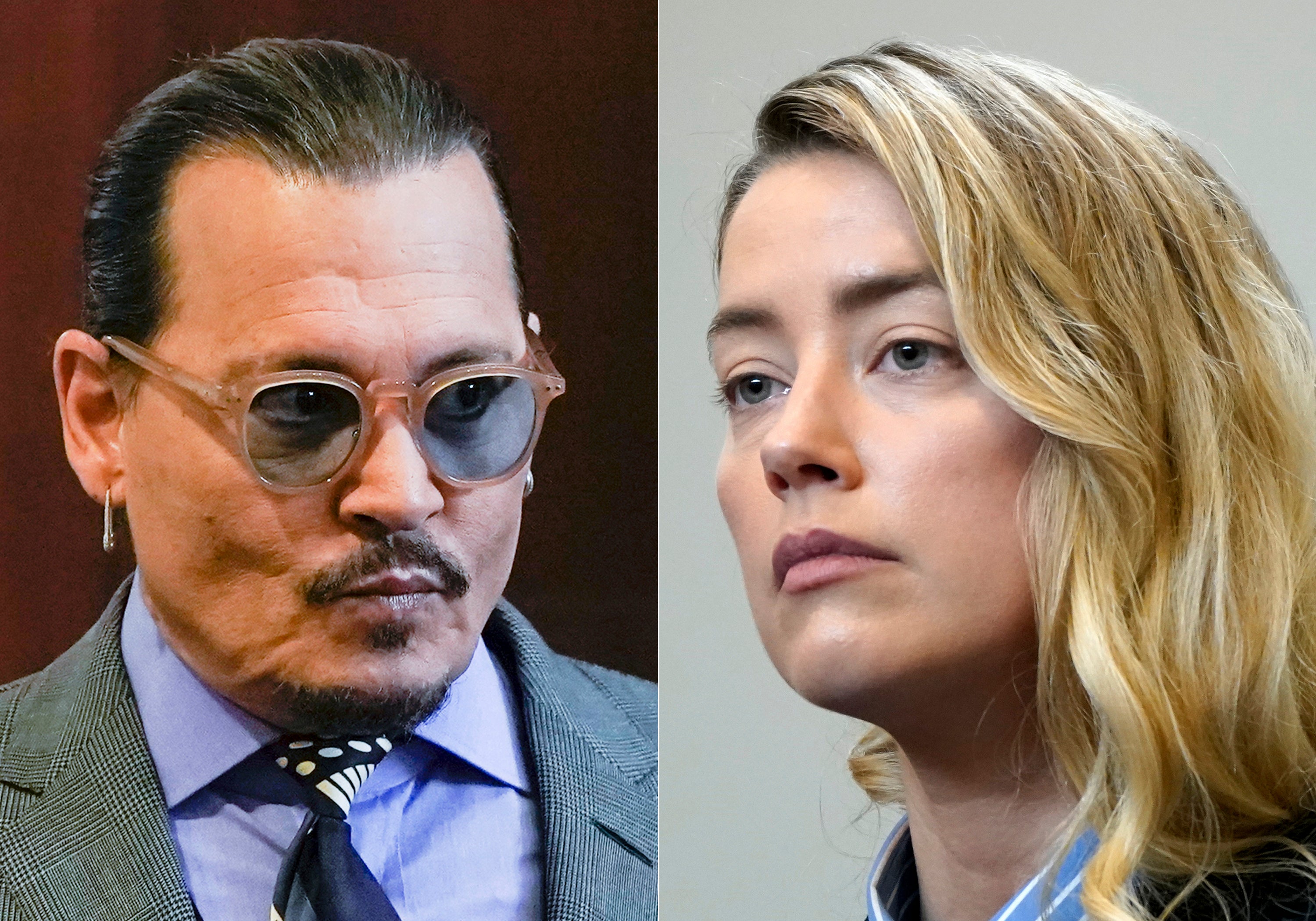 Johnny Depp vs Amber Heard (Elizabeth Frantz/Pool Photos via AP)