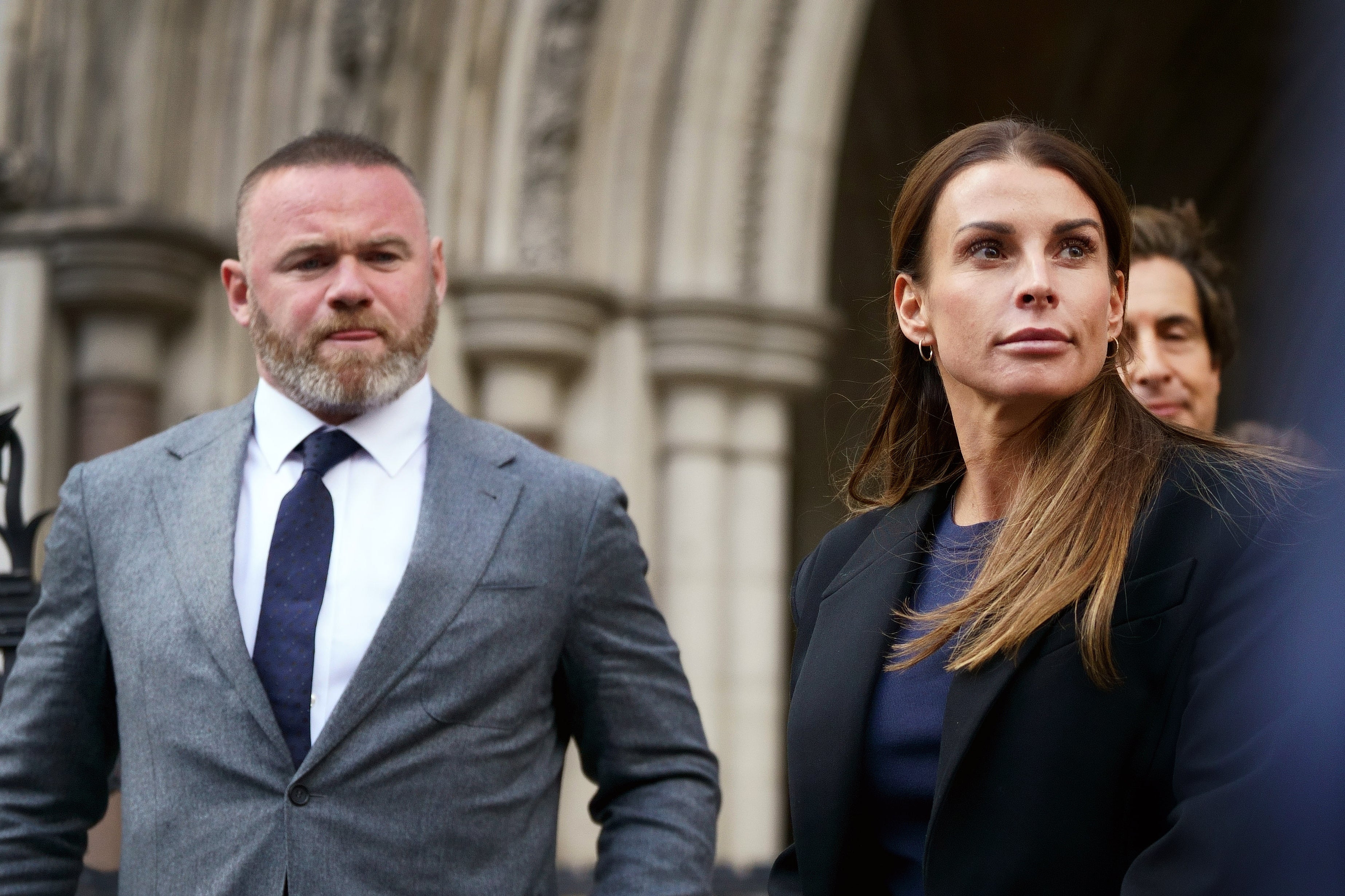 Wayne and Coleen Rooney (Victoria Jones/PA)