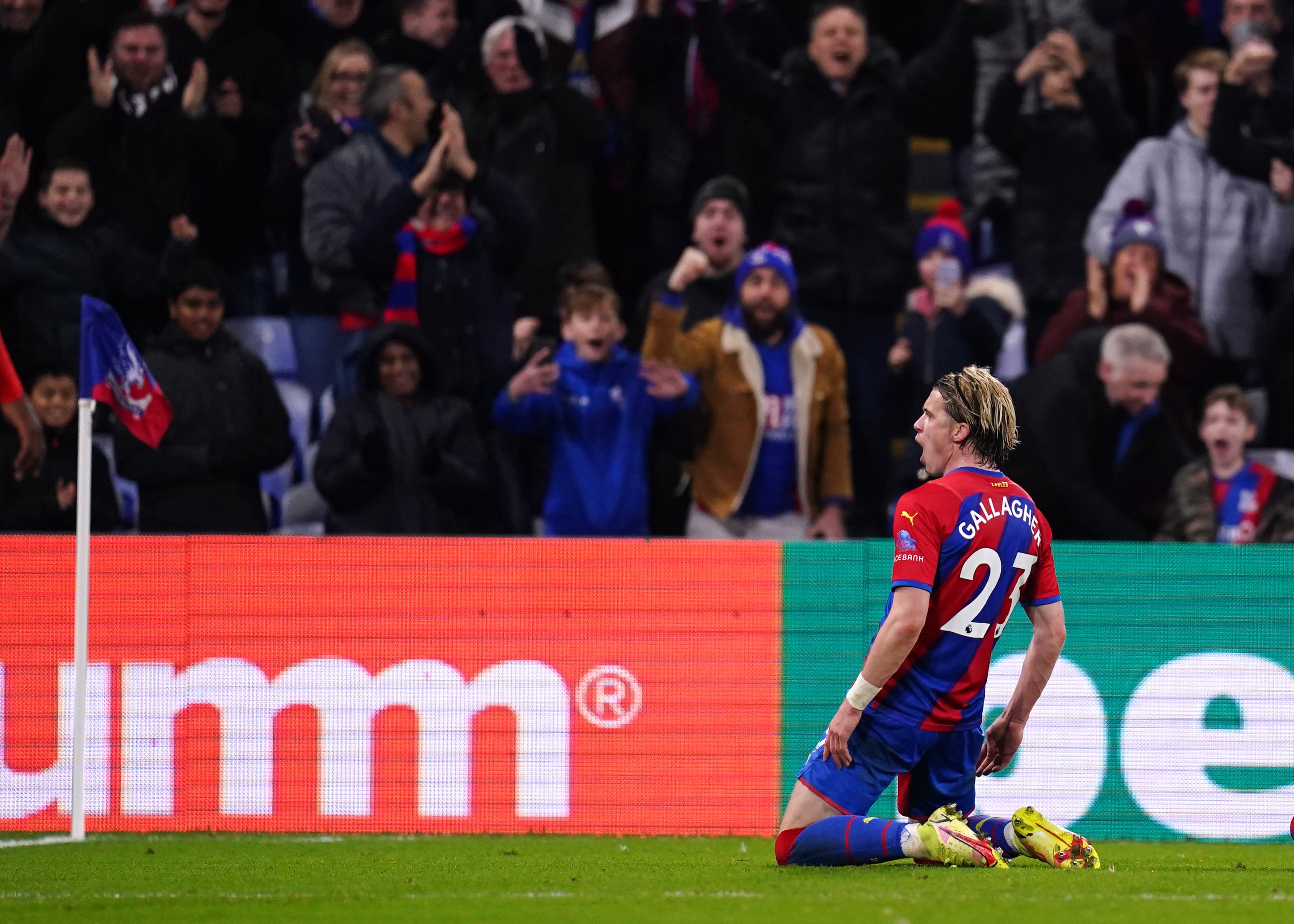 Conor Gallagher was named Crystal Palace’s Player of the Year on Tuesday