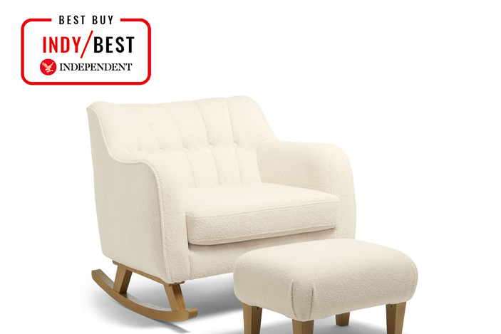 Hilston nursing chair and footstool