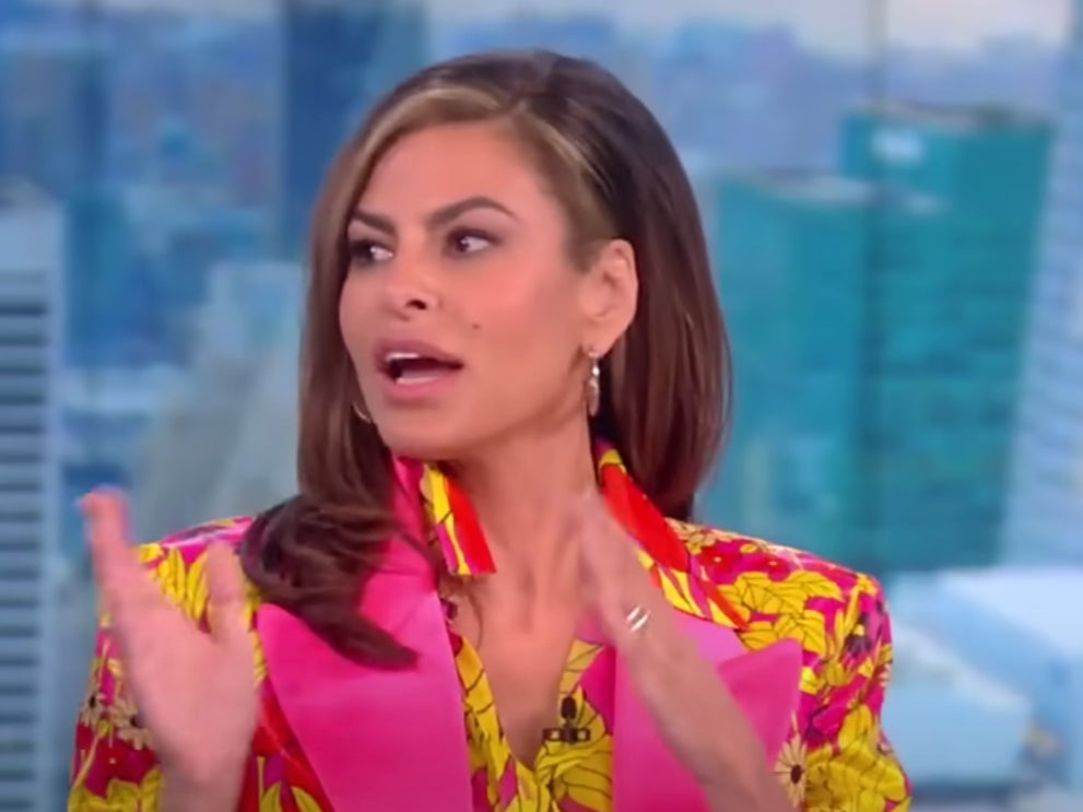 Eva Mendes addressed her absence from the movie industry on ‘The View’