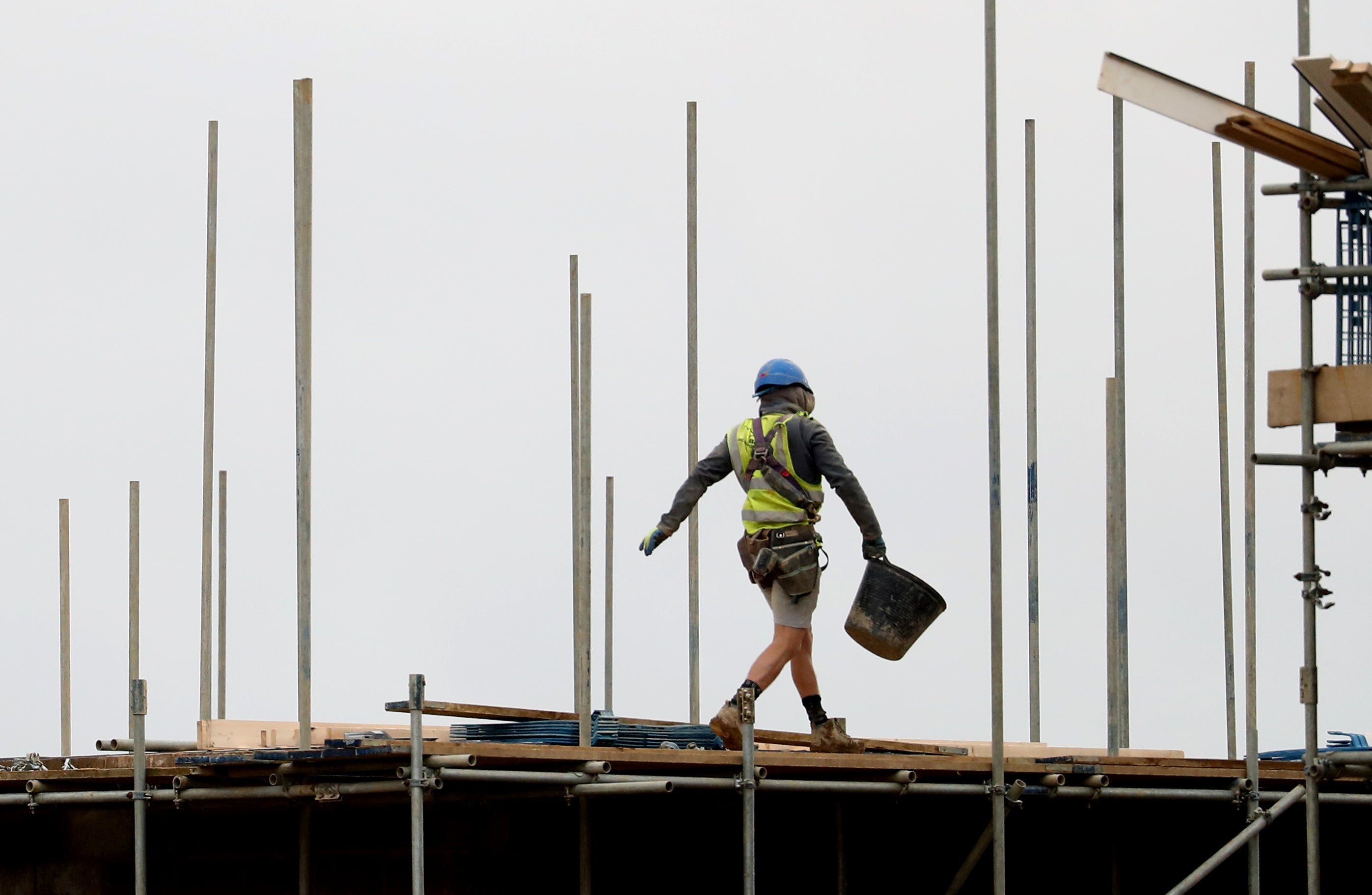 Some senior Tories have expressed concern that failure to meet its manifesto pledge to build 300,000 homes a year was damaging support for the party (Gareth Fuller/PA)