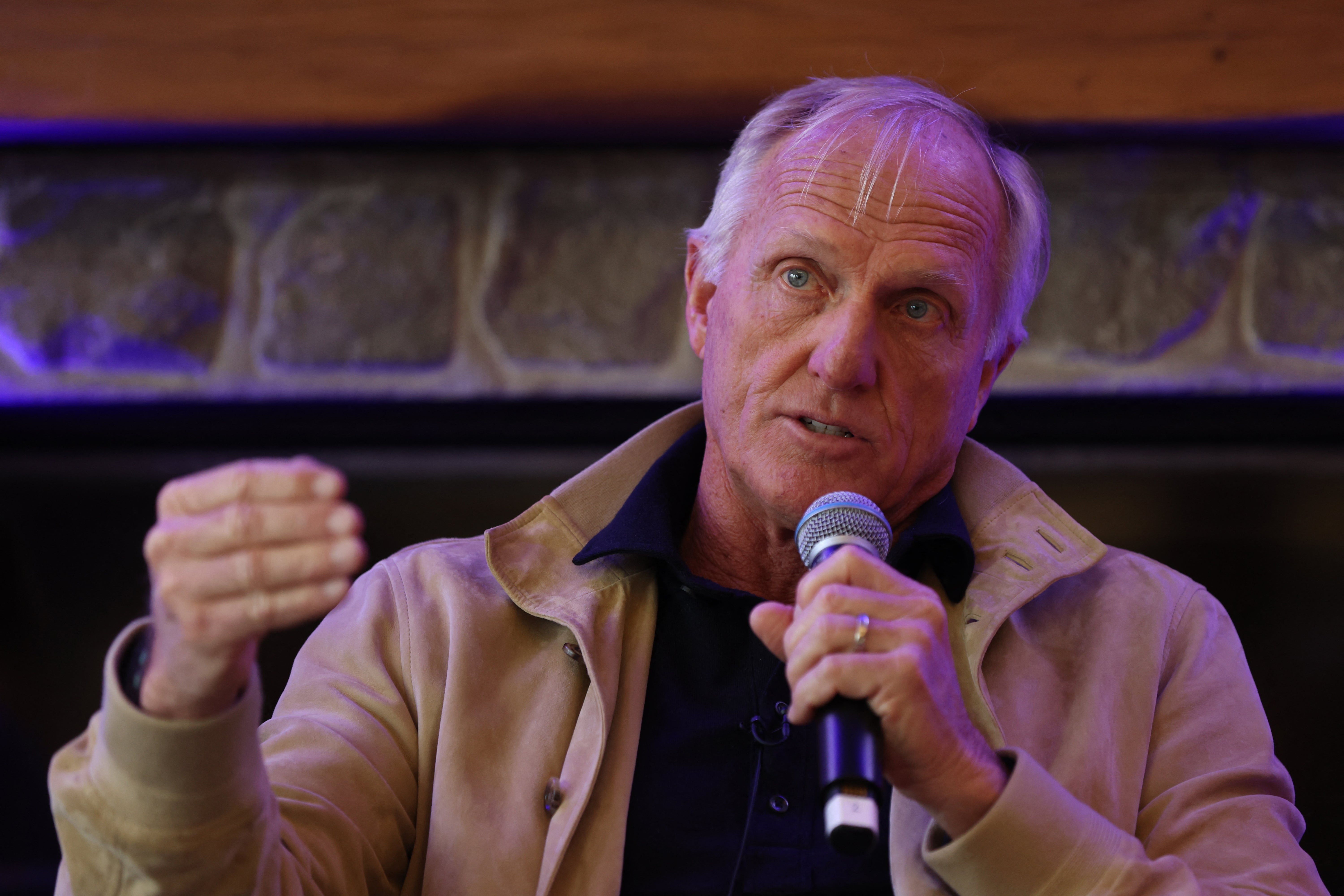 Greg Norman is CEO of LIV Golf