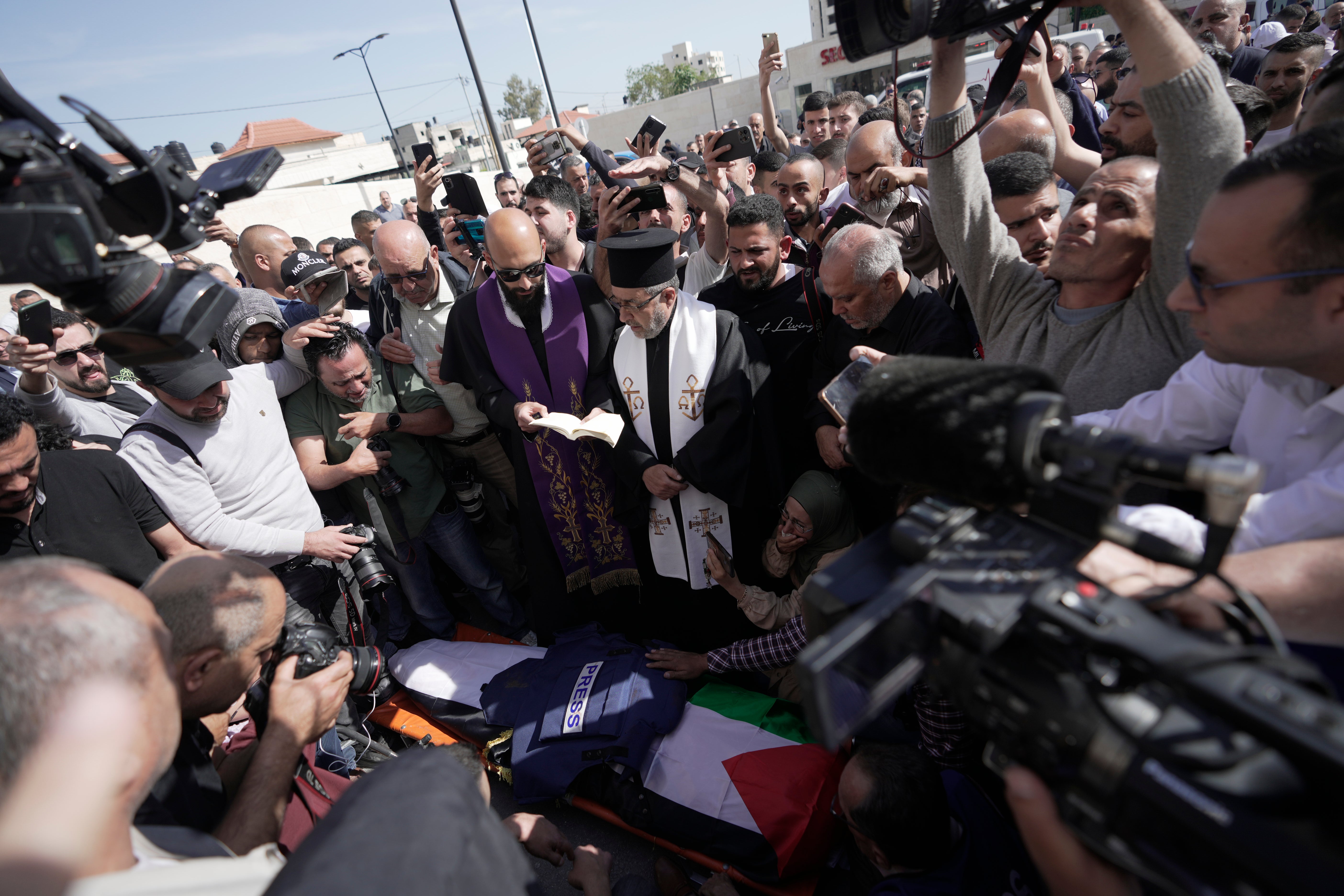 APTOPIX Israel Palestinians Journalist Killed