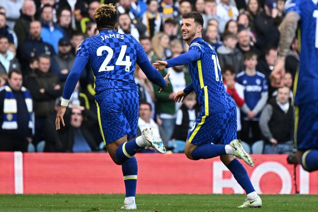 Mason Mount fired Chelsea into an early lead at Elland Road