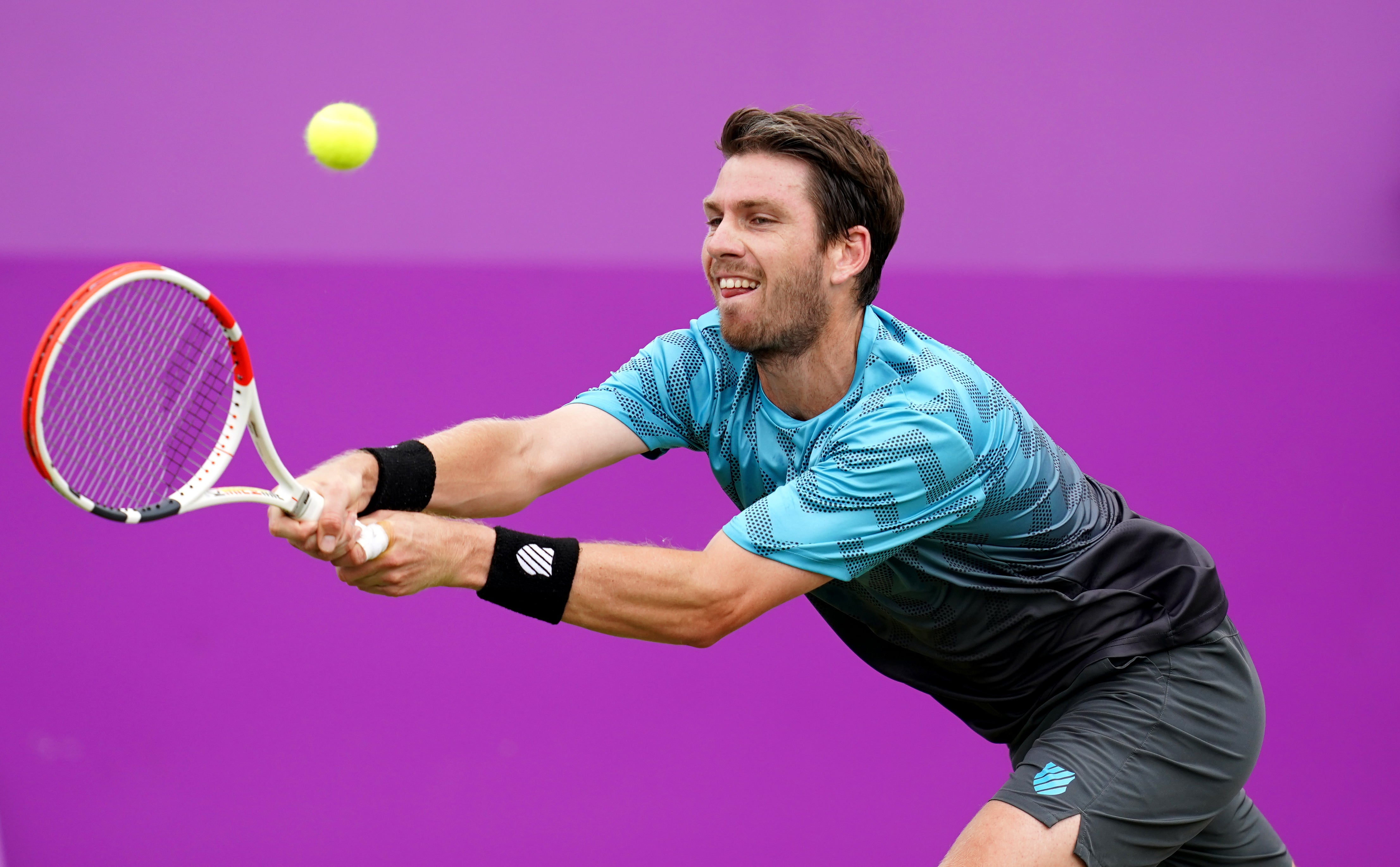 Cameron Norrie required treatment on his right ankle during his Italian Open second round match with Marin Cilic (John Walton/PA)