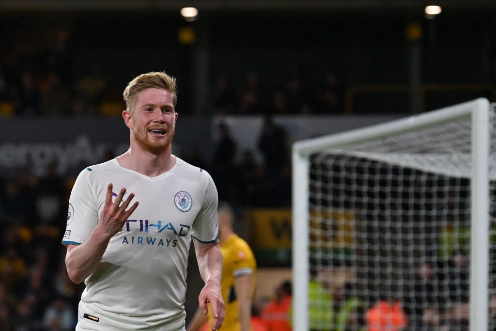 Kevin De Bruyne added to Man City’s healthy goal difference