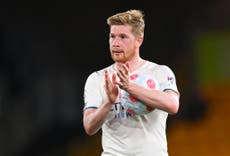 Kevin de Bruyne shines as a perfect false forward as Man City await their new No.9