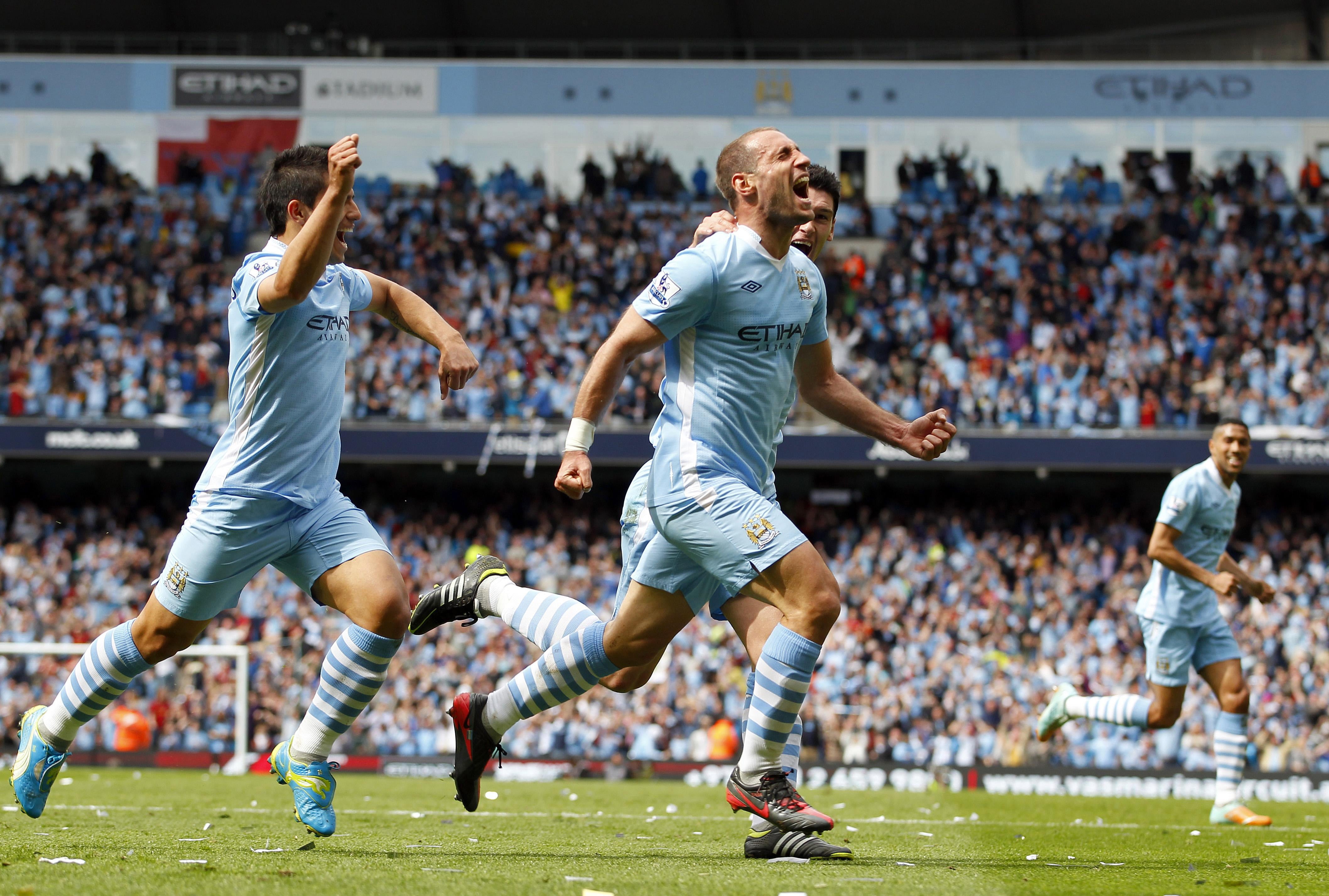 Pablo Zabaleta put City ahead in the first half (Dave Thompson/PA)