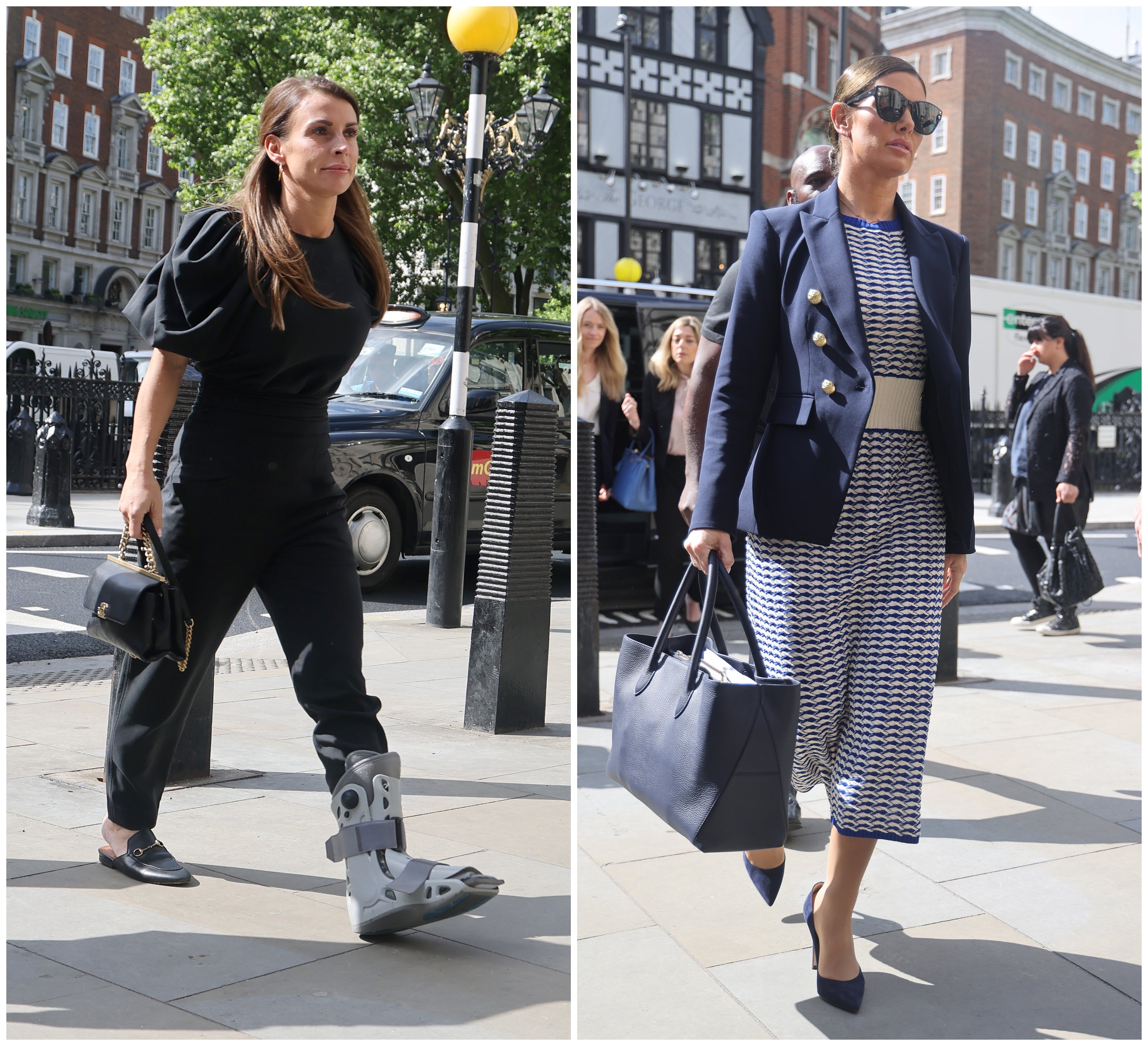 Vardy wore a vintage knitted Chanel dress