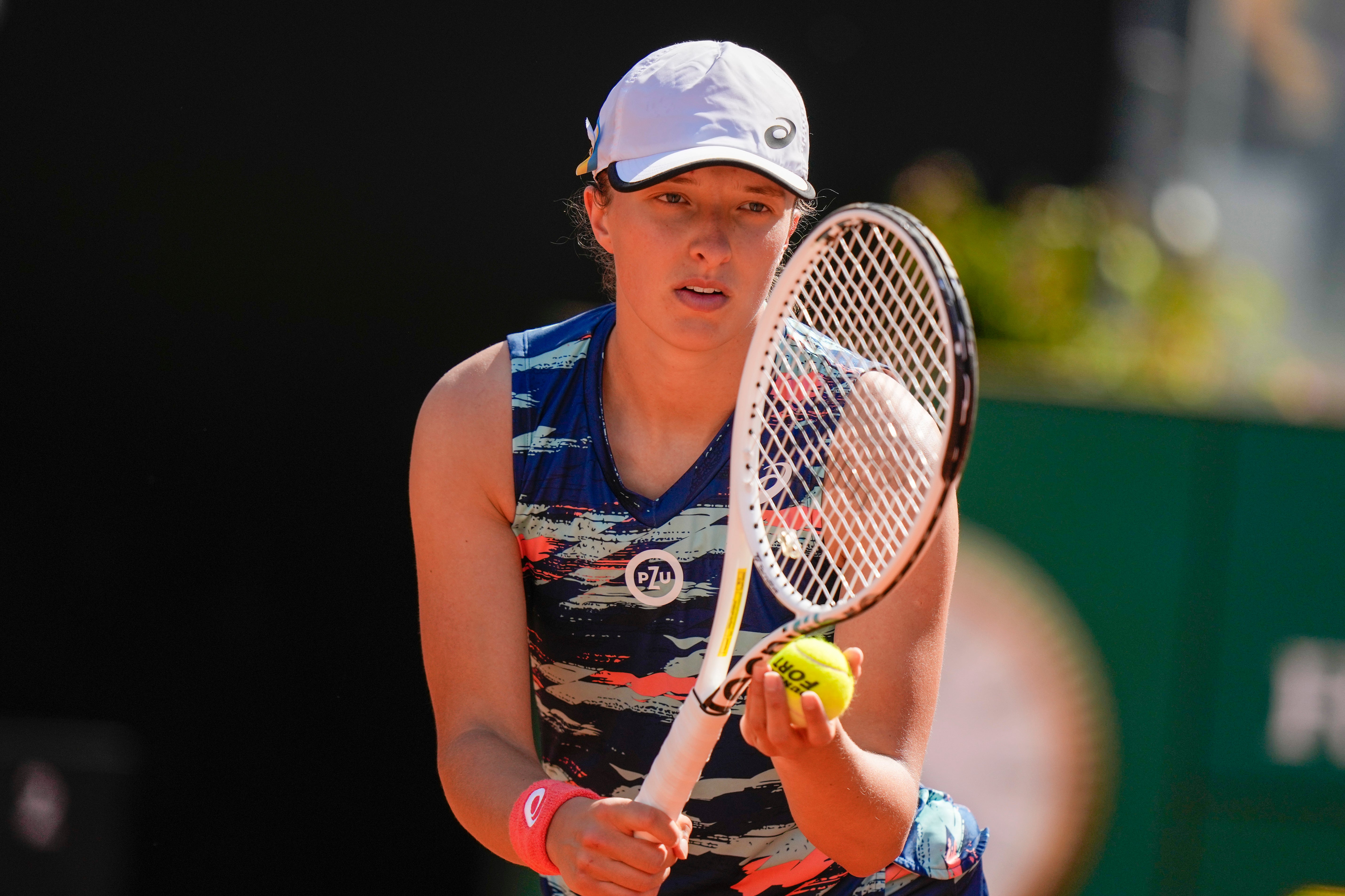 Iga Swiatek set up a clash with Bianca Andreescu in Rome (Andrew Medichini/AP)