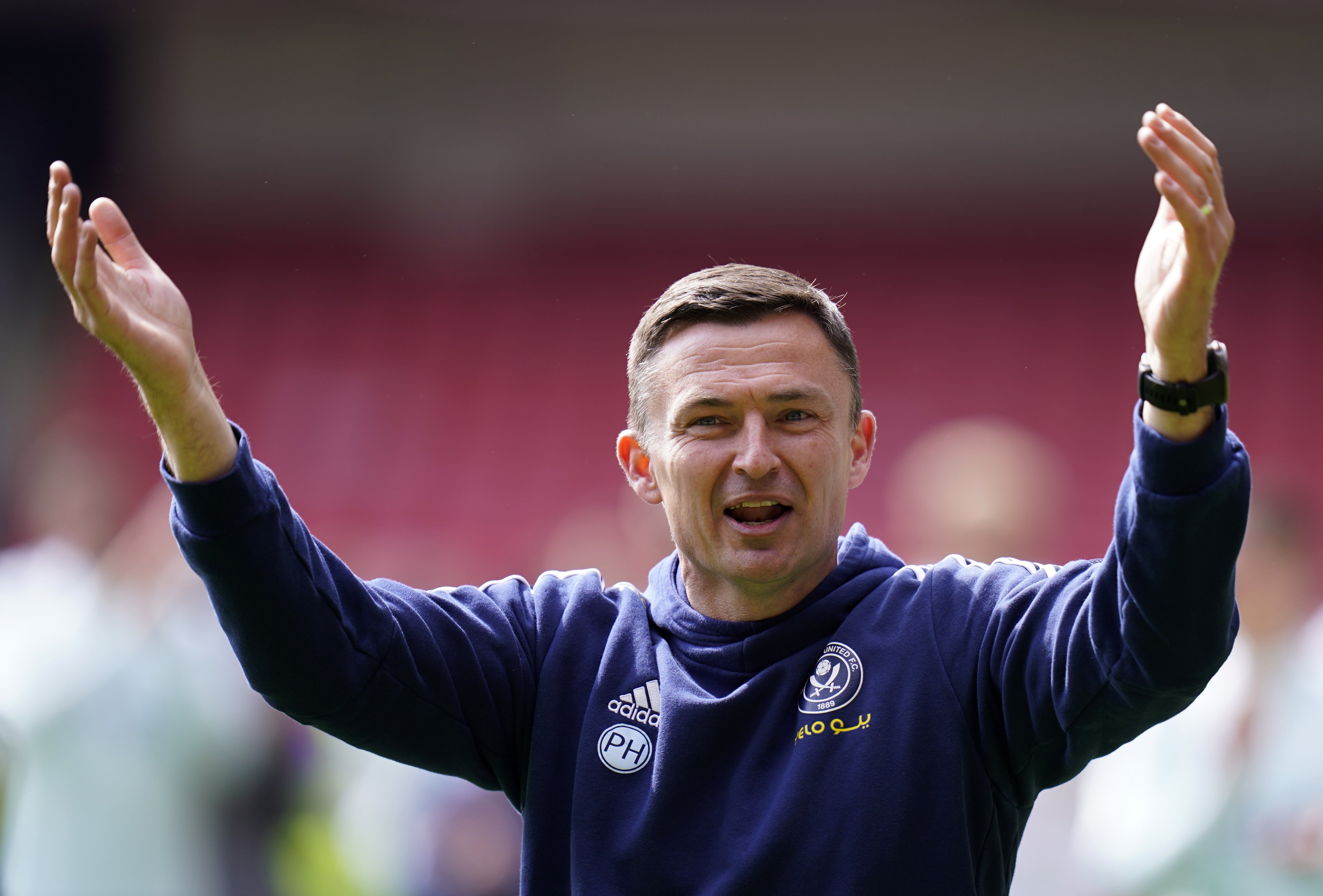 Sheffield United manager Paul Heckingbottom has urged his players to seize their chance against Fulham (Danny Lawson/PA).