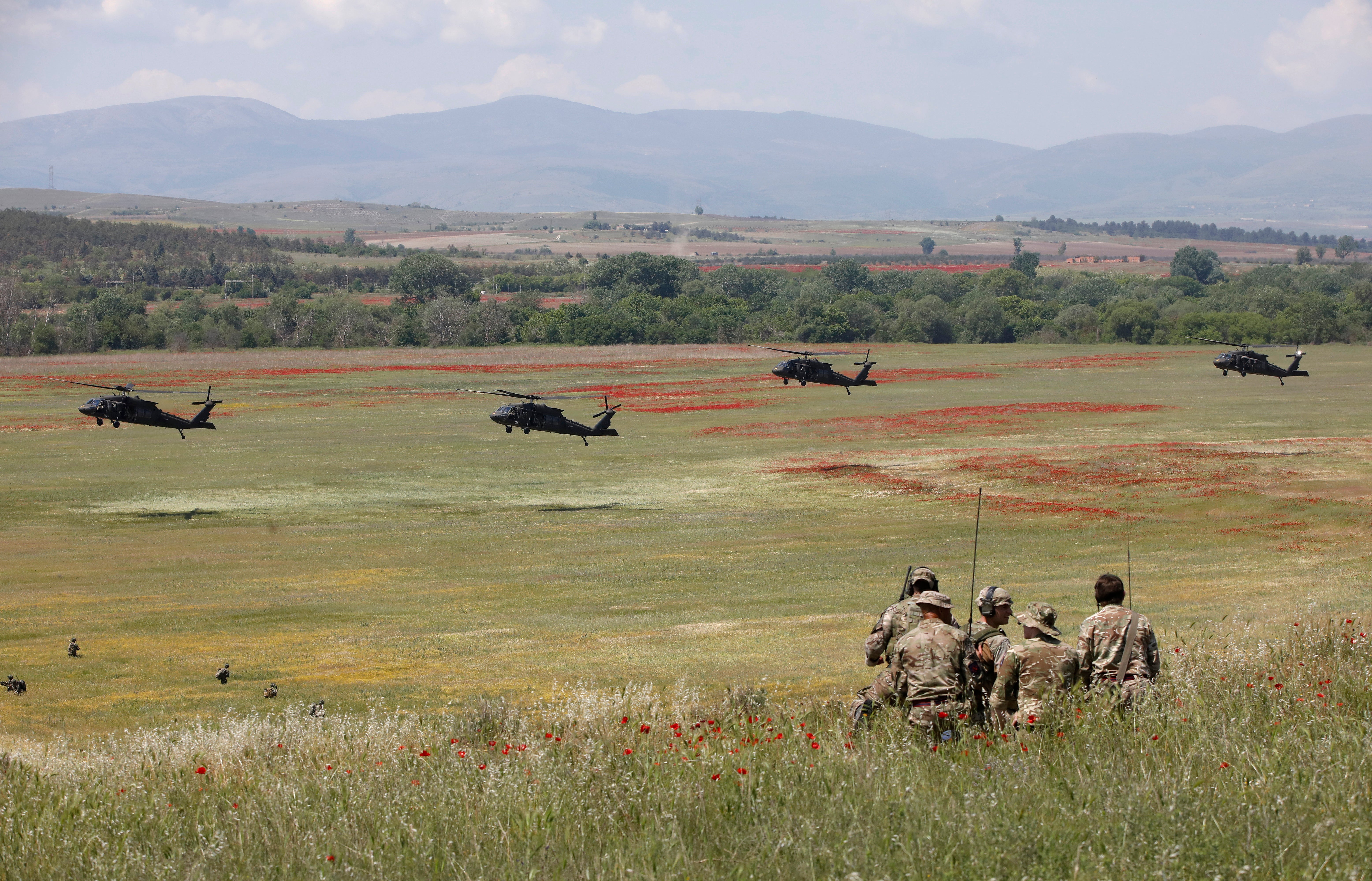 North Macedonia NATO Exercise
