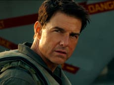 Top Gun: Maverick – Critics hail ‘miraculous’ Tom Cruise in first reviews of ‘preposterously exciting’ sequel