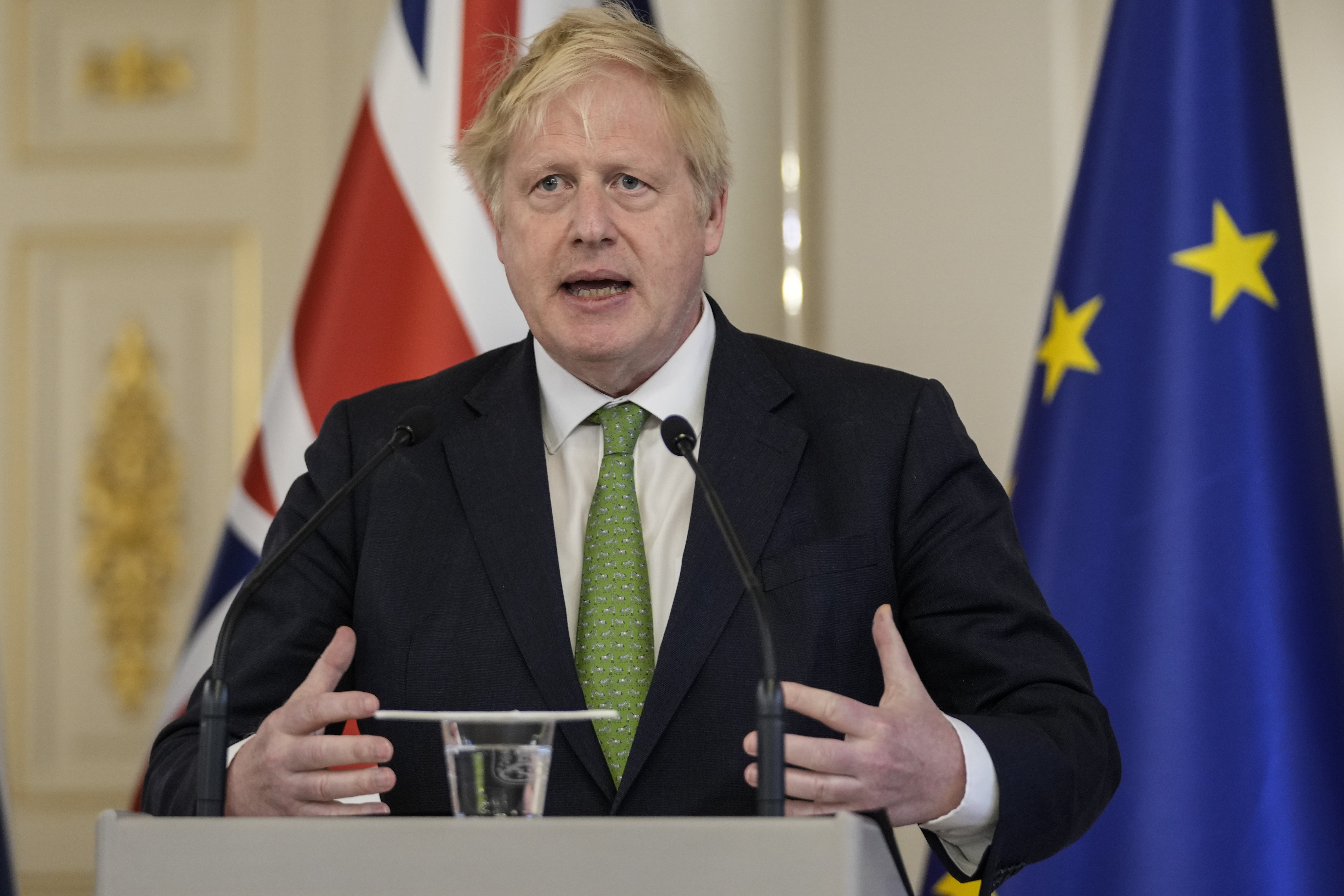 Prime Minister Boris Johnson (Frank Augstein/PA)