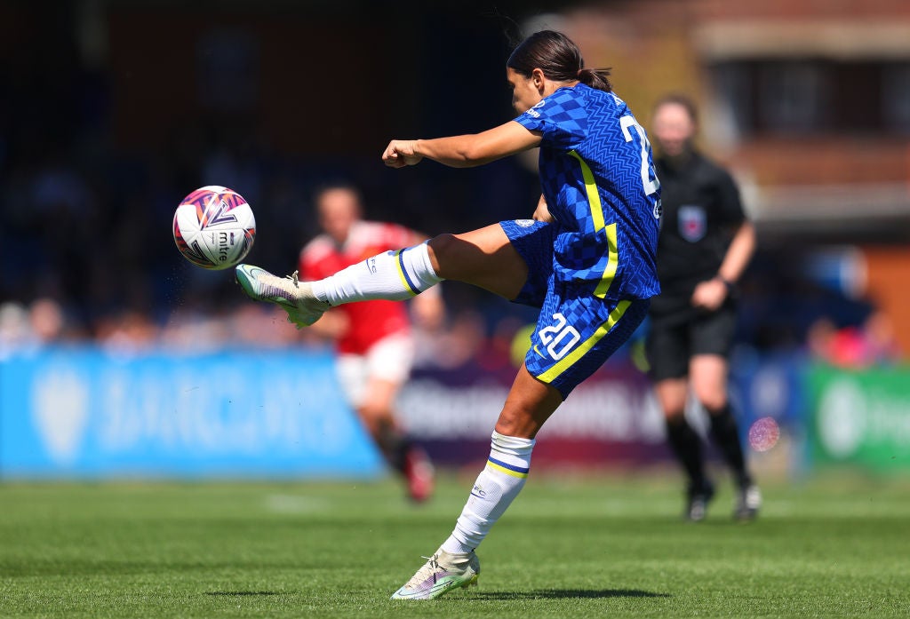 Kerr’s volley to wrap up the WSL title was another outstanding moment