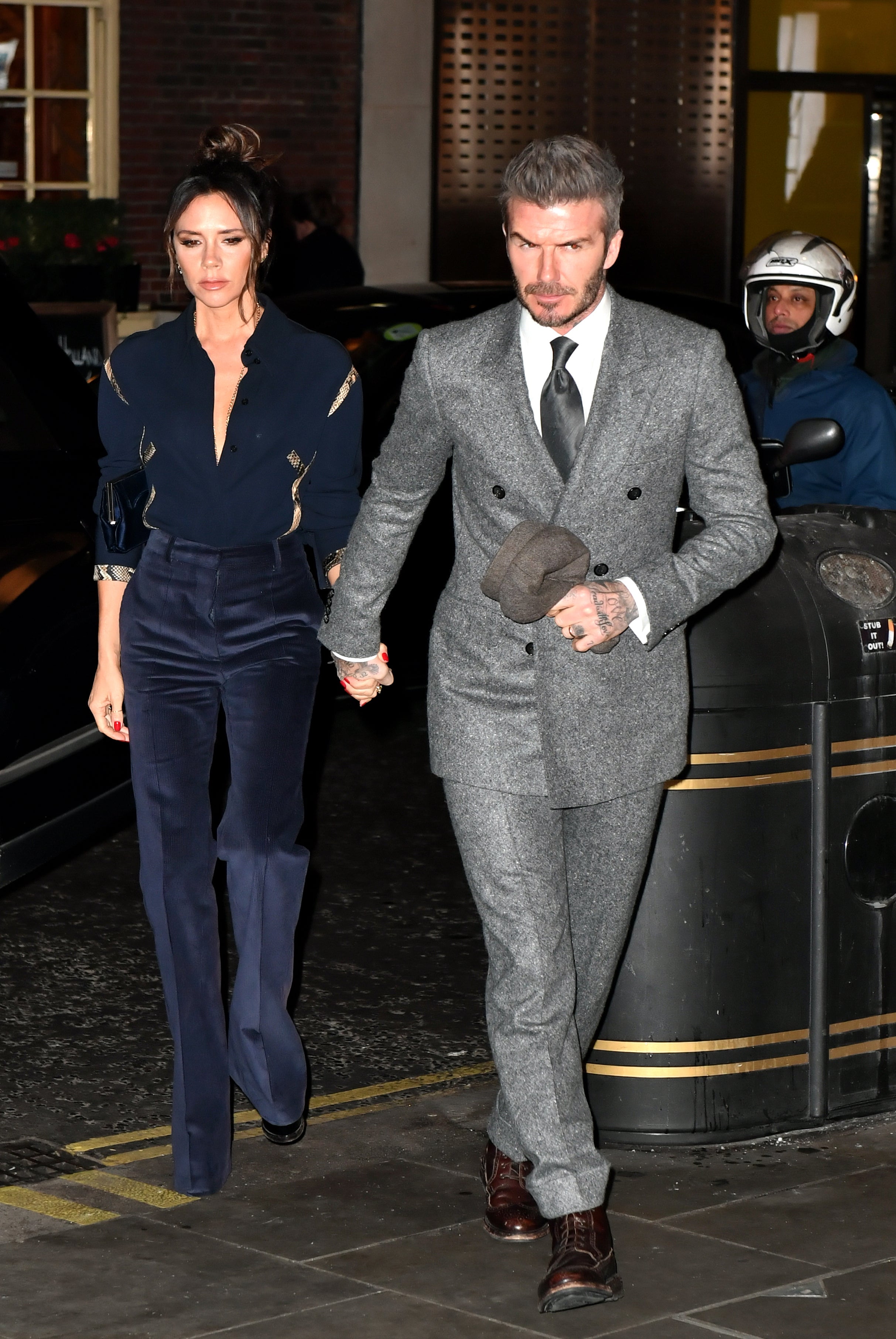 David Beckham was left feeling ‘threatened’ and ‘frightened for the safety of his family’ after an alleged stalker turned up at his daughter Harper’s school, a court has heard (Dominic Lipinski/PA)