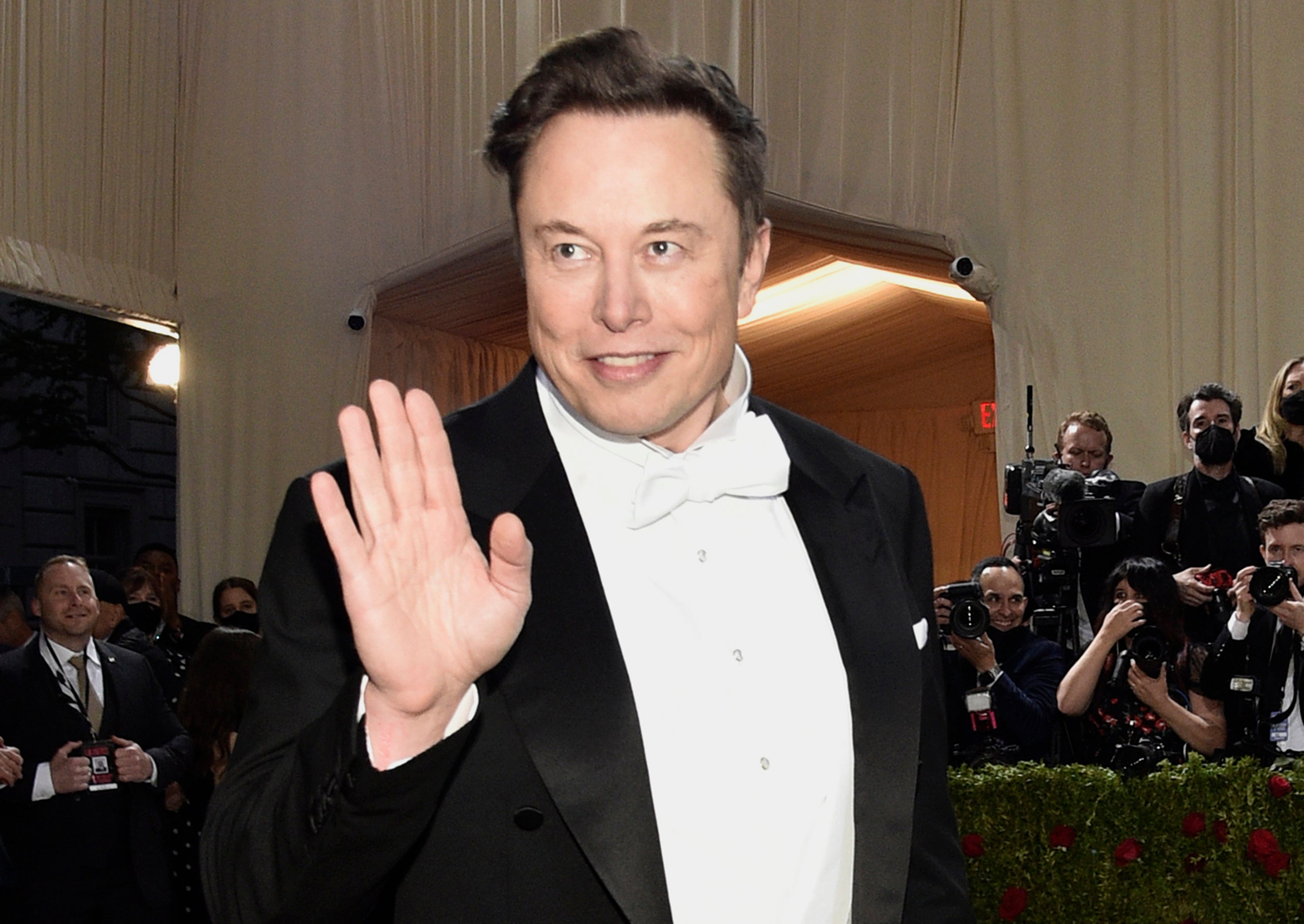 Elon Musk said his bid to buy Twitter is on hold ‘temporarily’ (Evan Agostini/AP)