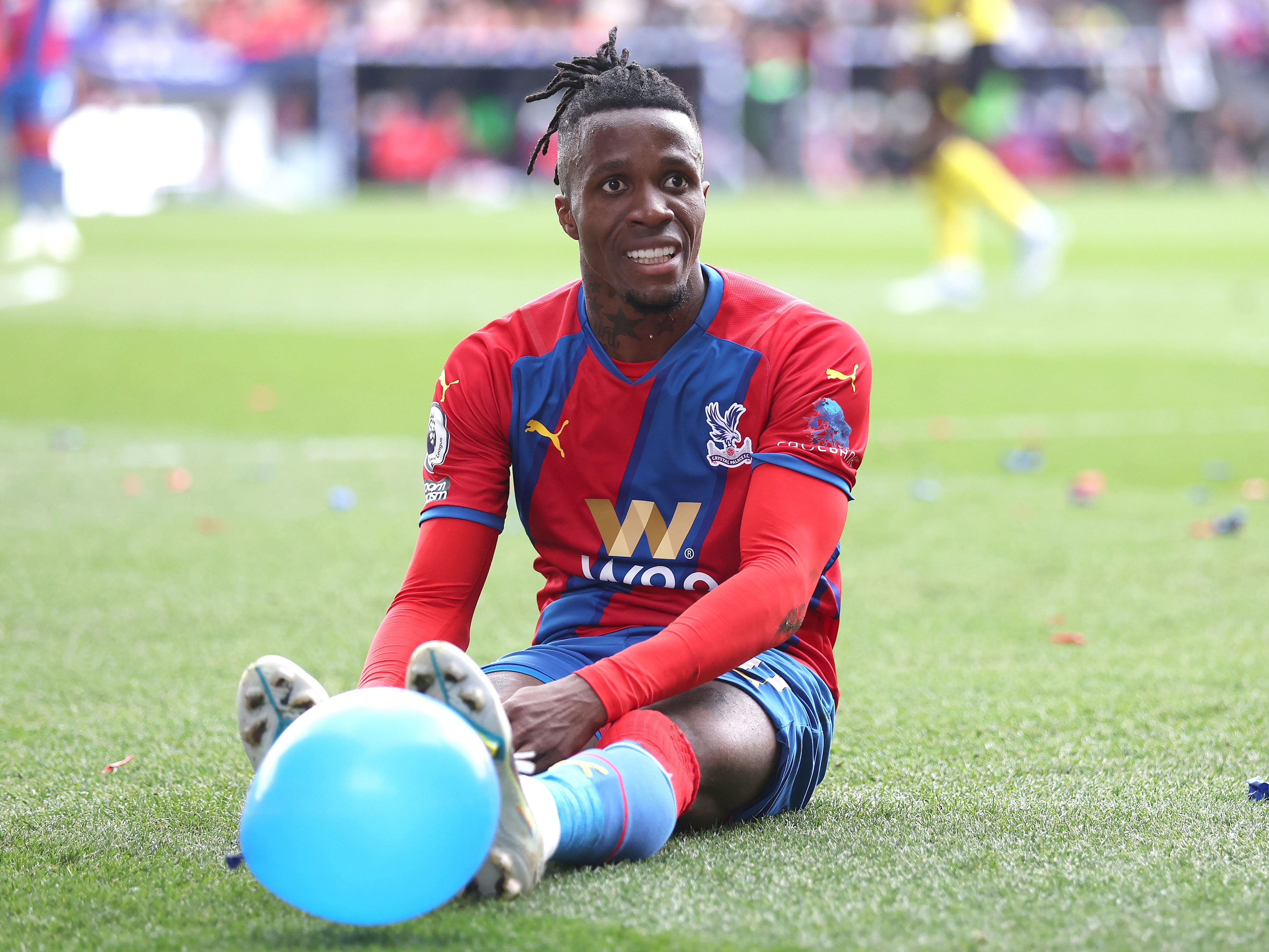 Crystal Palace winger WIlfried Zaha