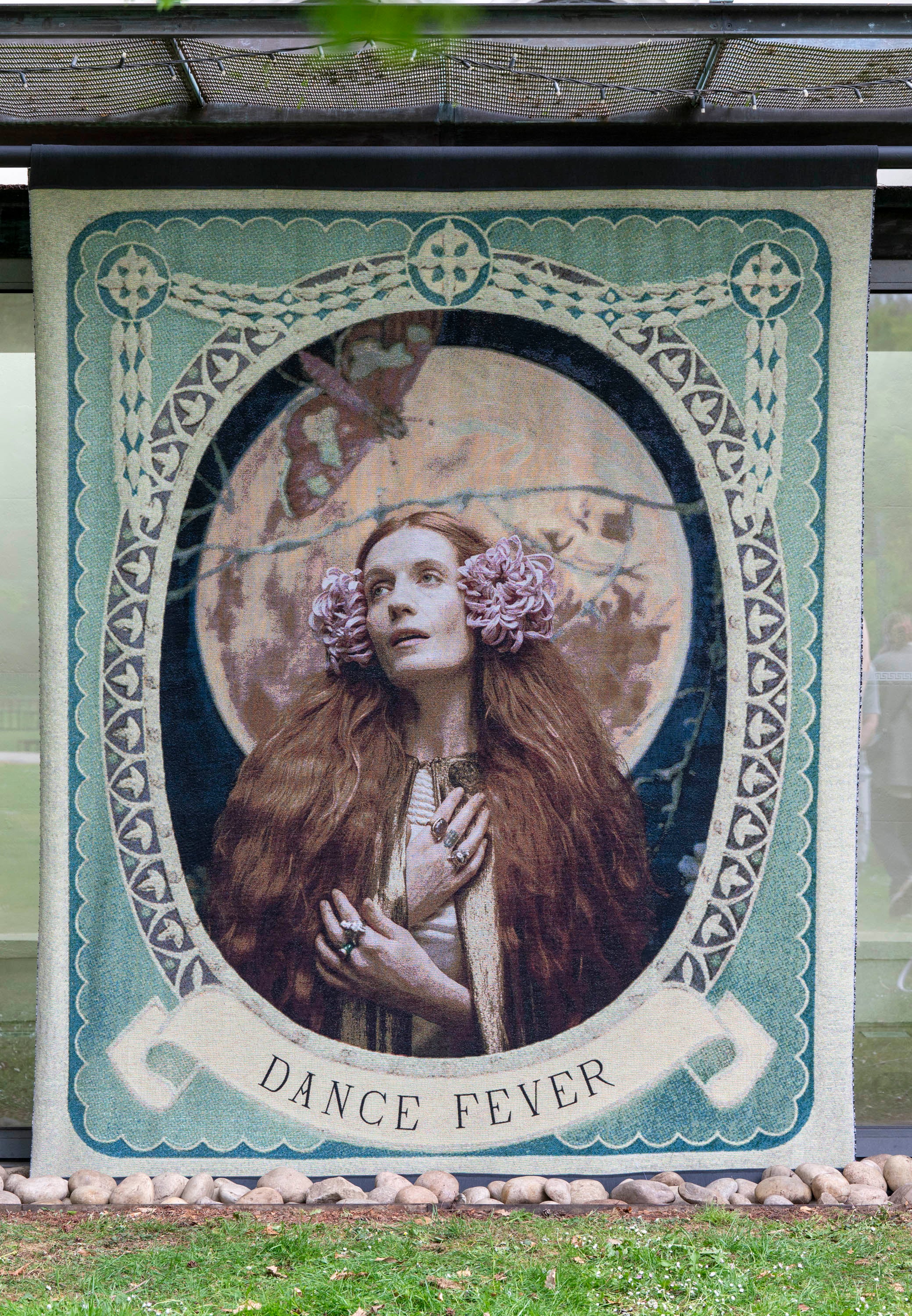 Tapestry of Florence Welch unveiled to celebrate fifth studio album Dance Fever (Spotify/PA)