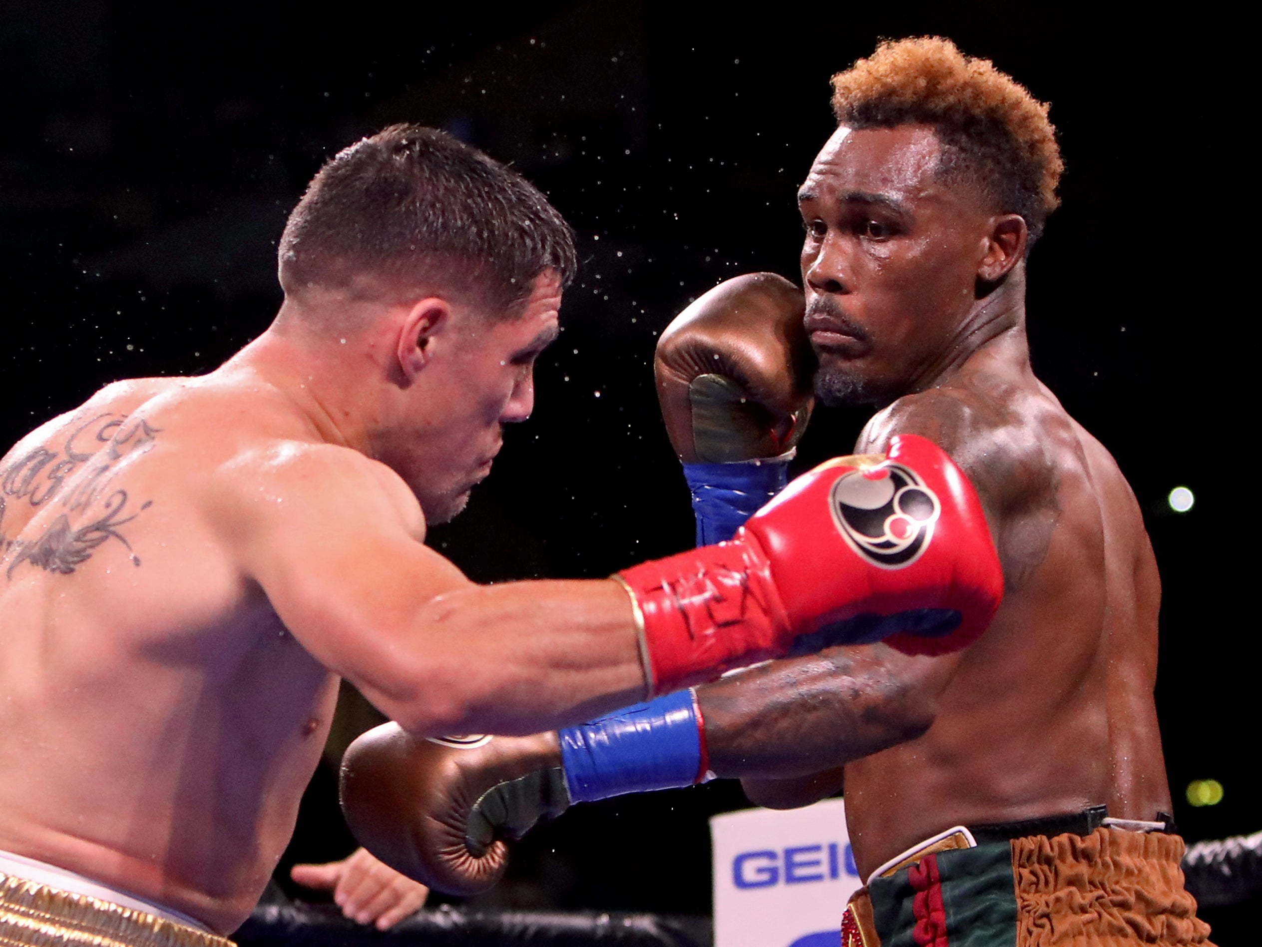 Jermell Charlo (right) and Brian Castano again look to determine an undisputed super-welterweight champion