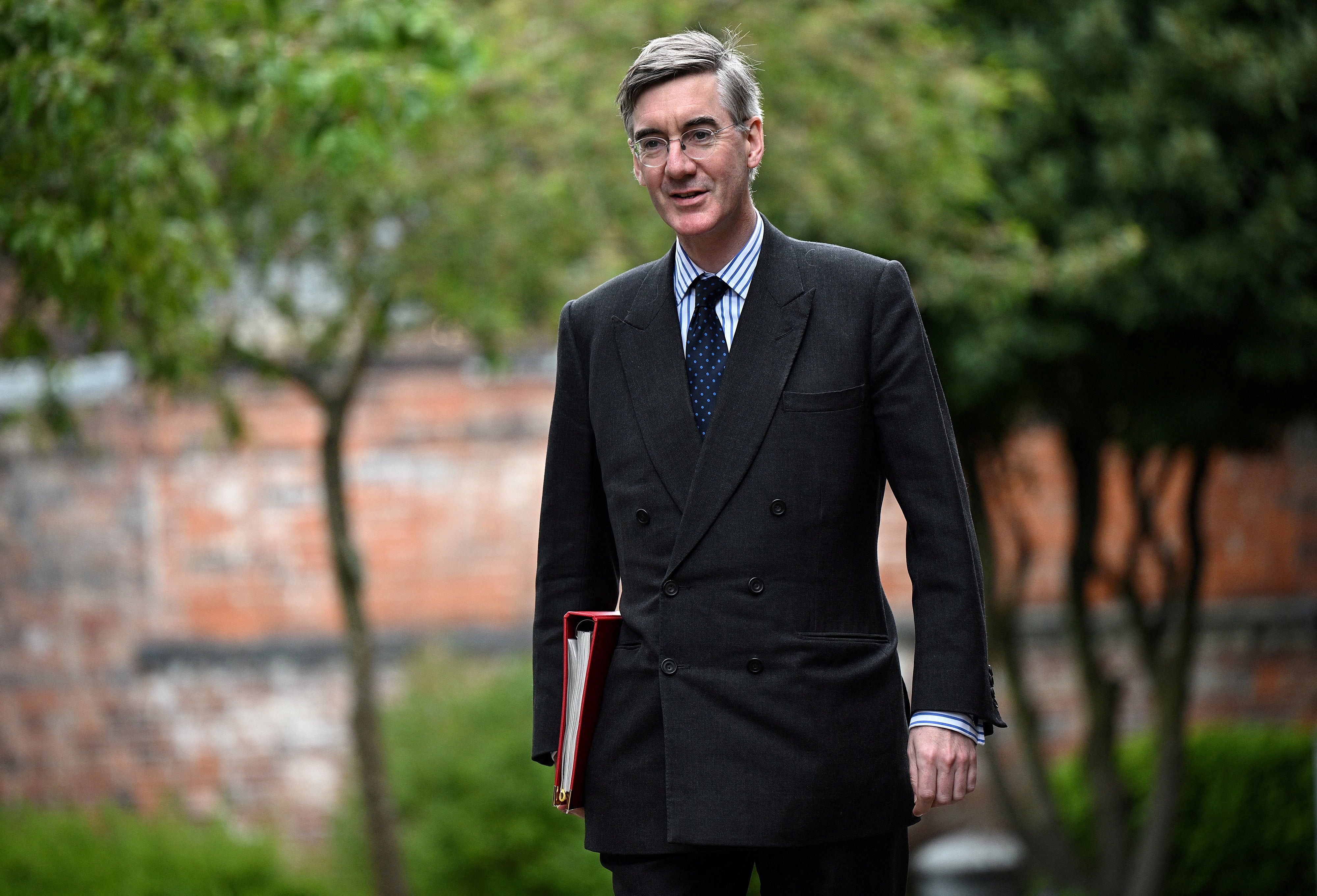 Rees-Mogg defended the plans saying move will return civil service staffing to 2016 levels