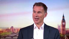 Partygate: Jeremy Hunt declines to say Boris Johnson is an honest man