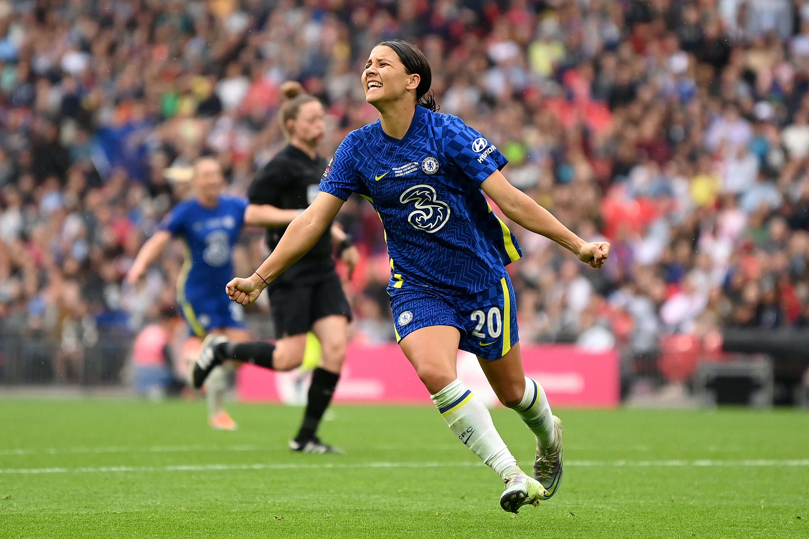 Sam Kerr shows what it mean to score the extra-time winner