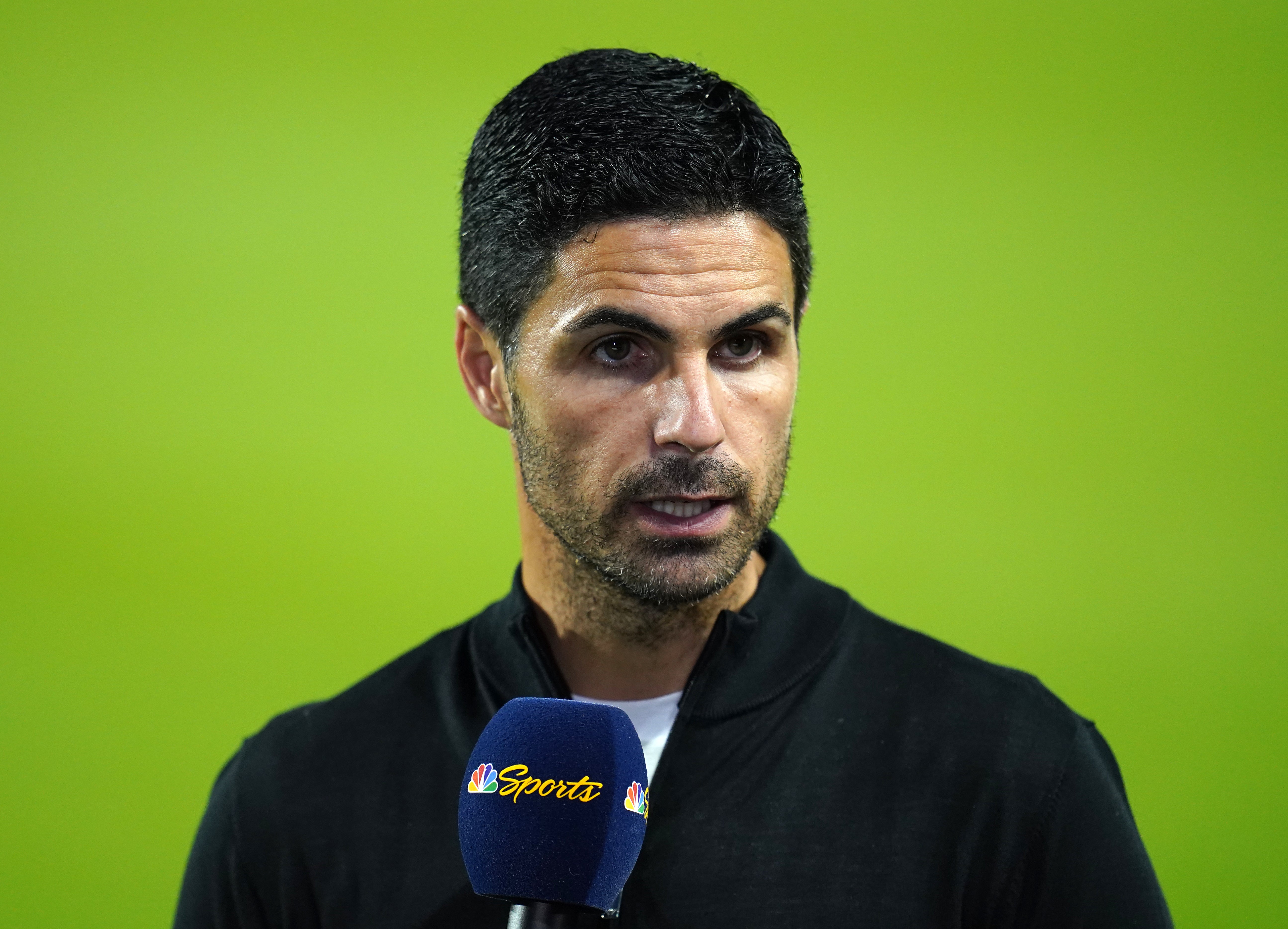 Arsenal manager Mikel Arteta is in no mood to settle for fifth place (Nick Potts/PA)