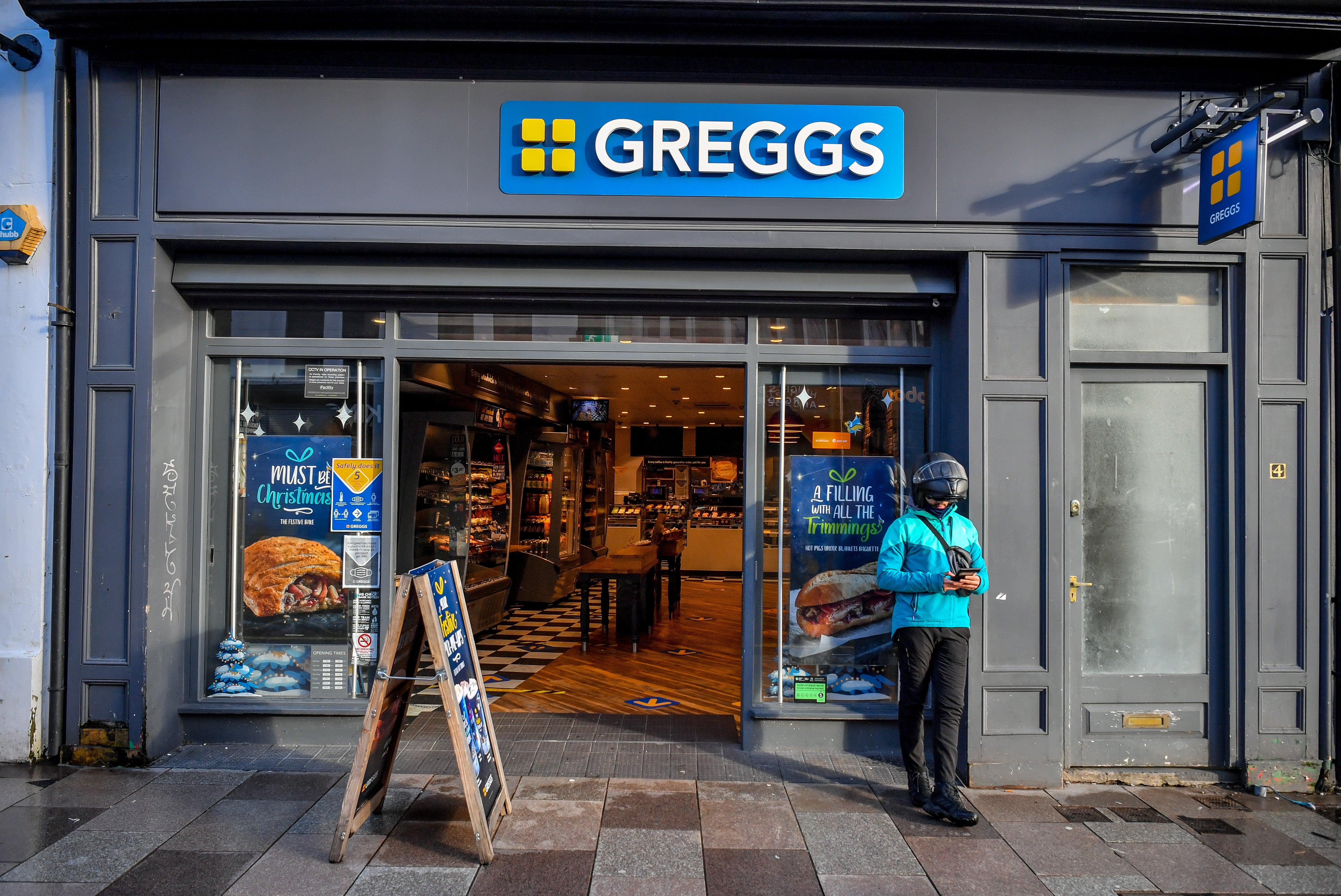 Greggs has seen sales jump by more than a quarter compared to a year ago. (Ben Birchall/PA)