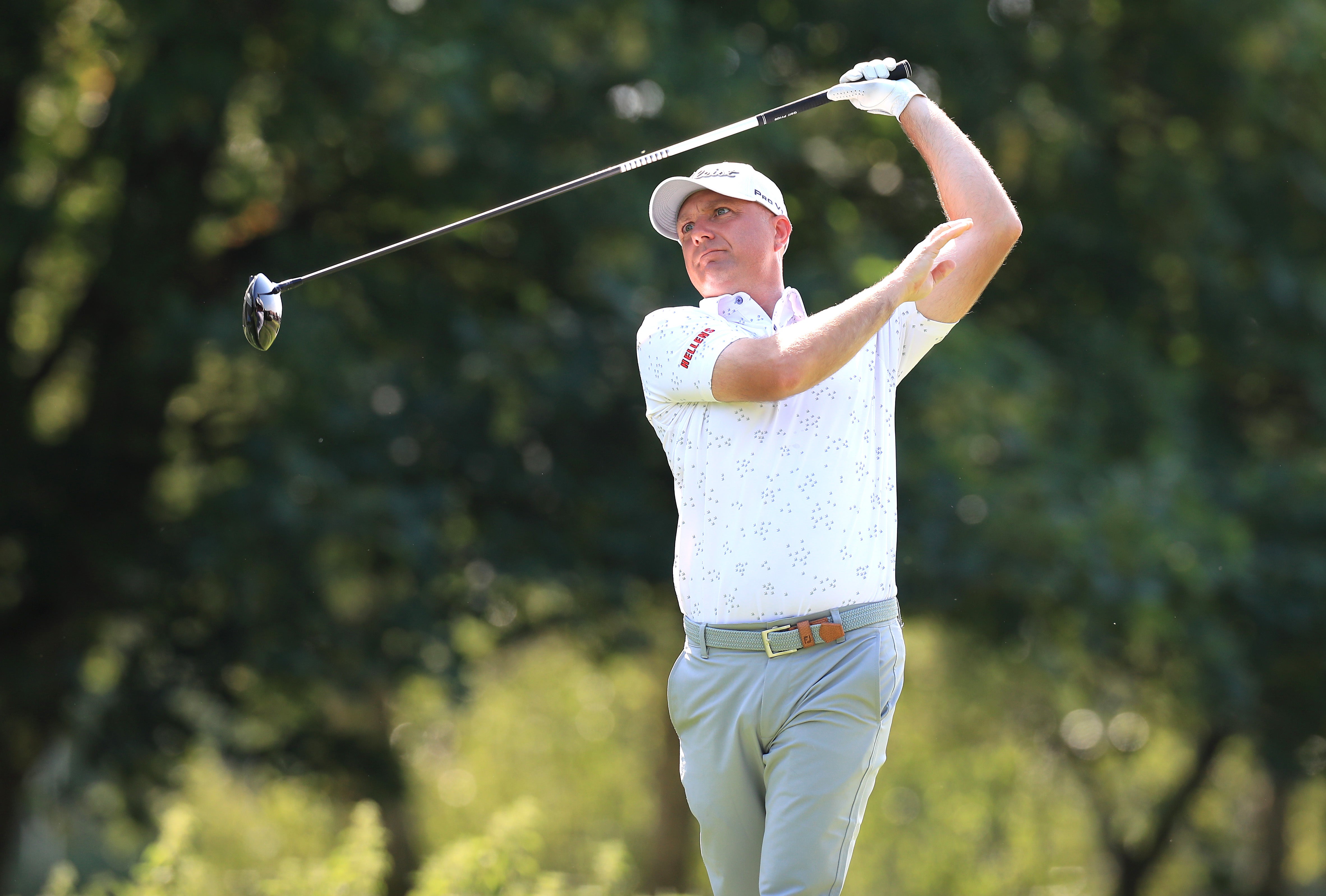 Storm during day two of the Hero Open at Forest of Arden (Mike Egerton/PA)