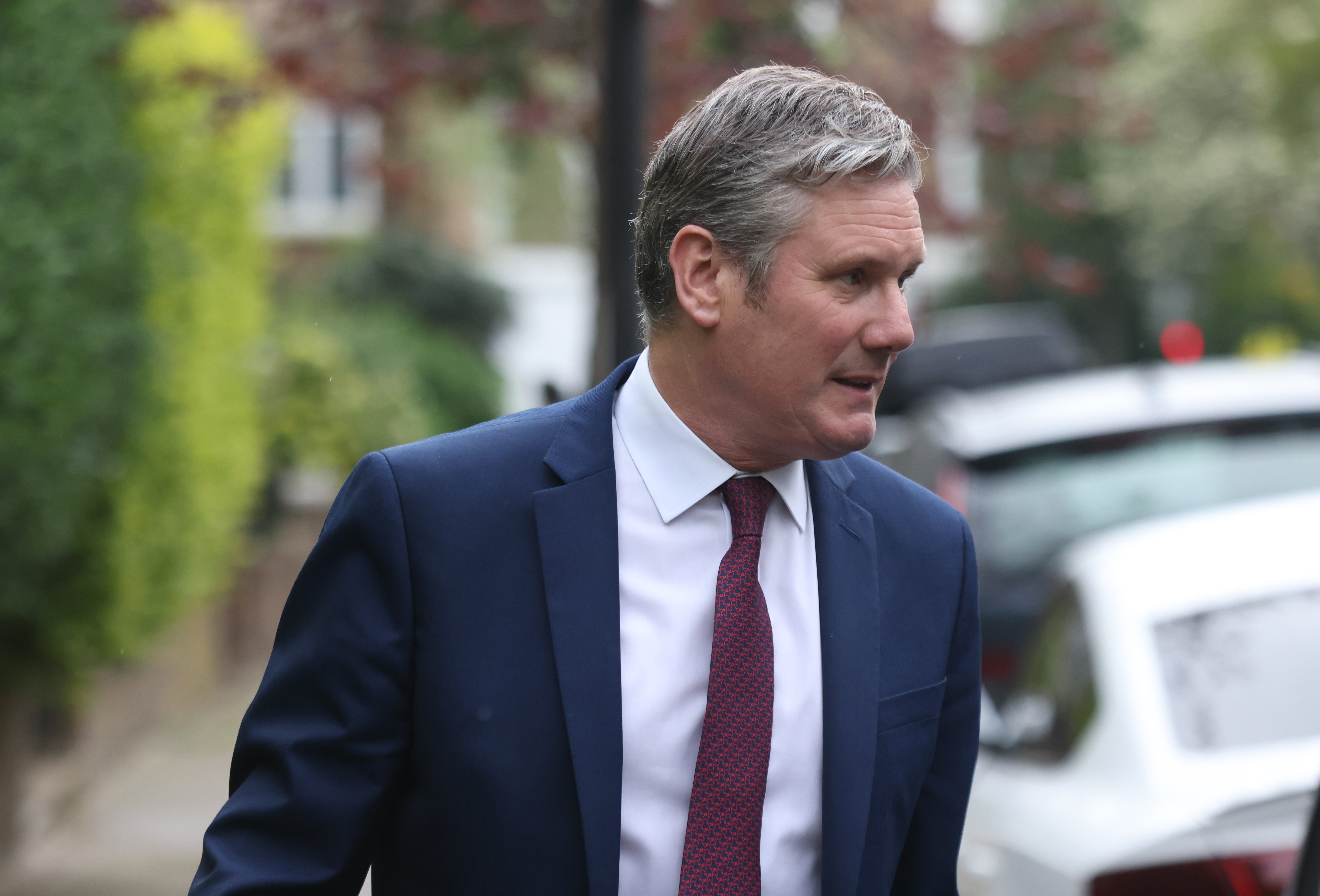 Sir Keir Starmer said he has “put everything on the line” by promising to step down if he is fined over alleged Covid rule breaking (PA)