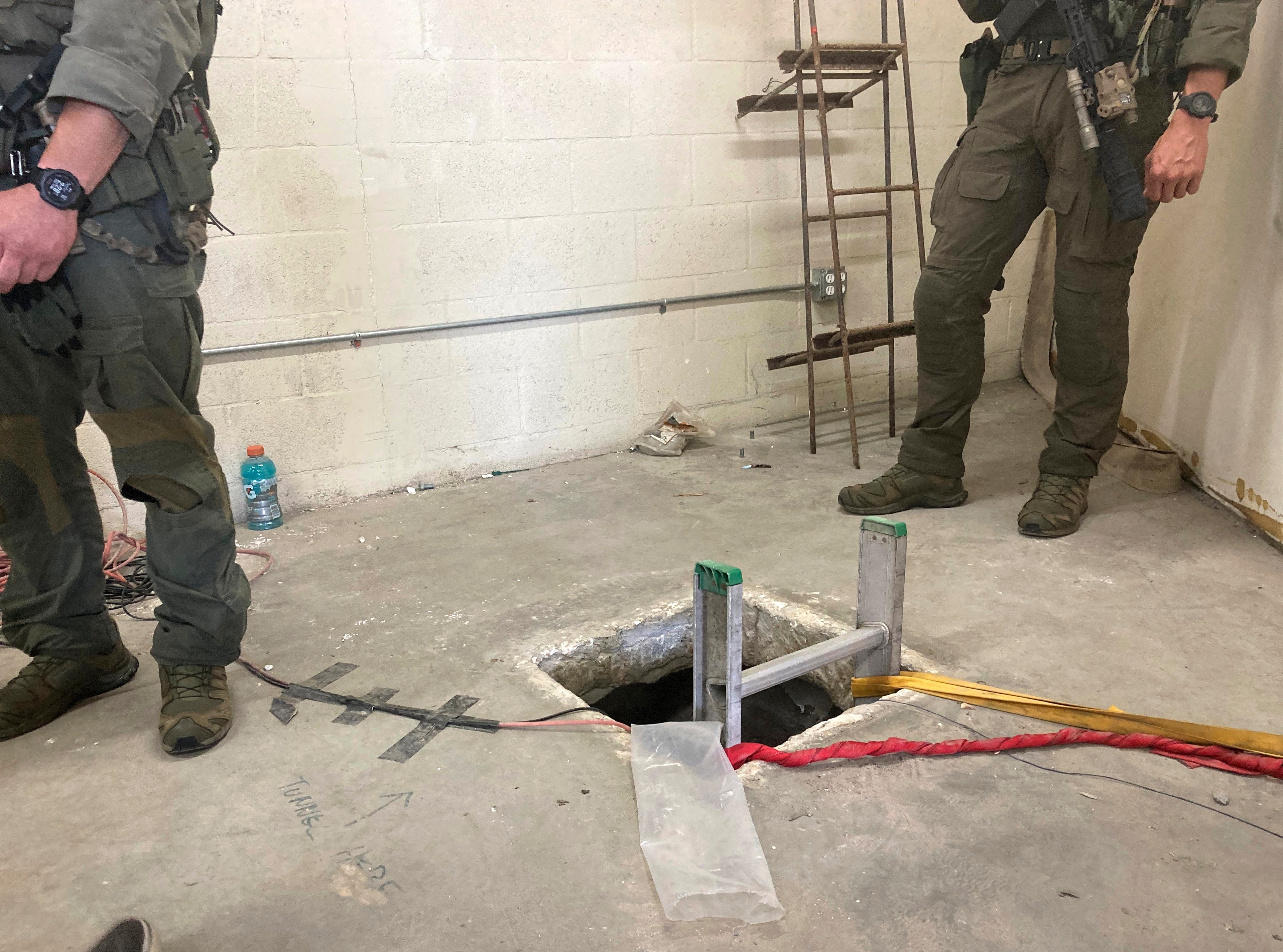 US Mexico Border Tunnel