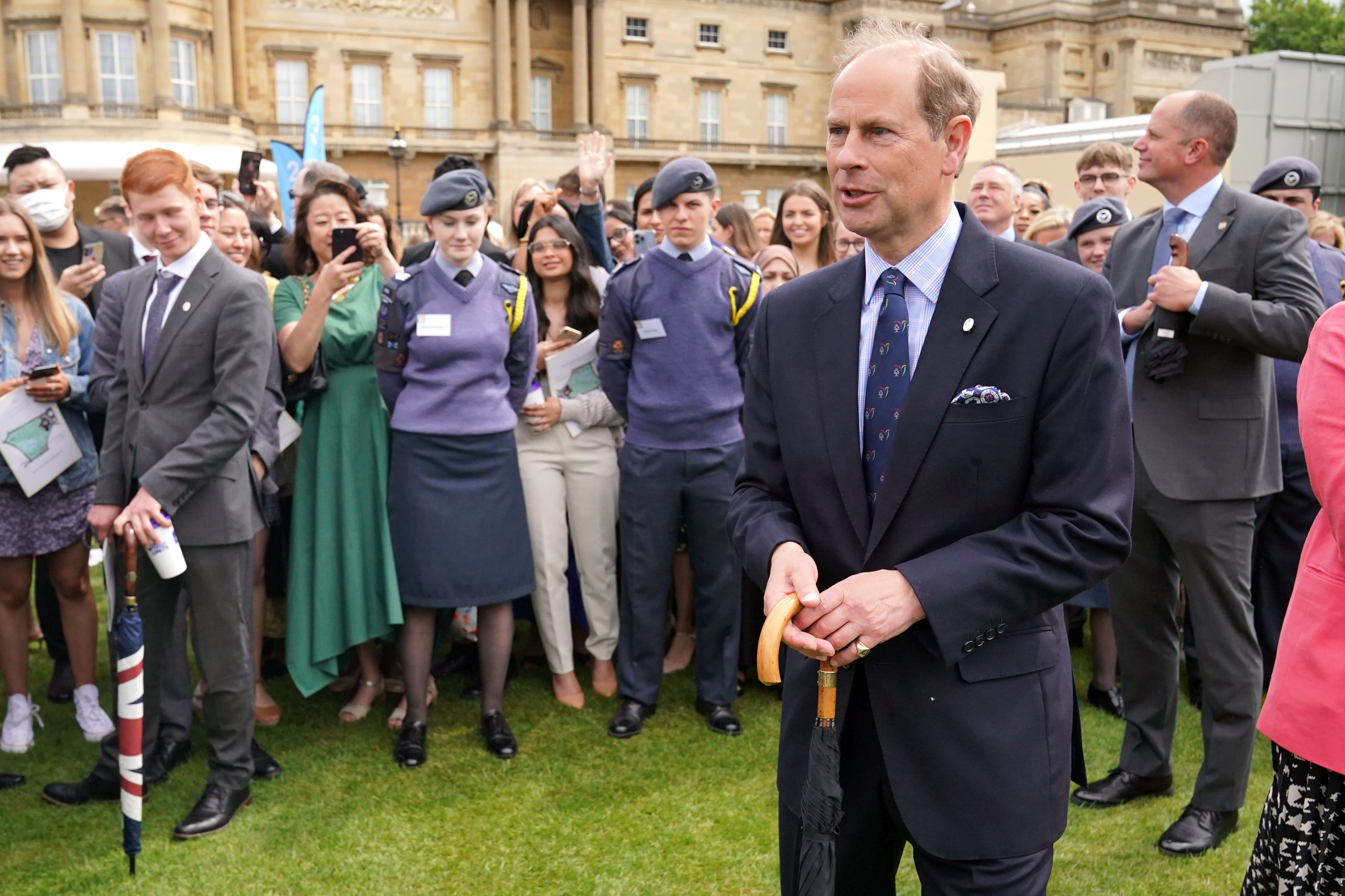 The Earl of Wessex will help launch the Elizabeth line (Jonathan Brady/PA)