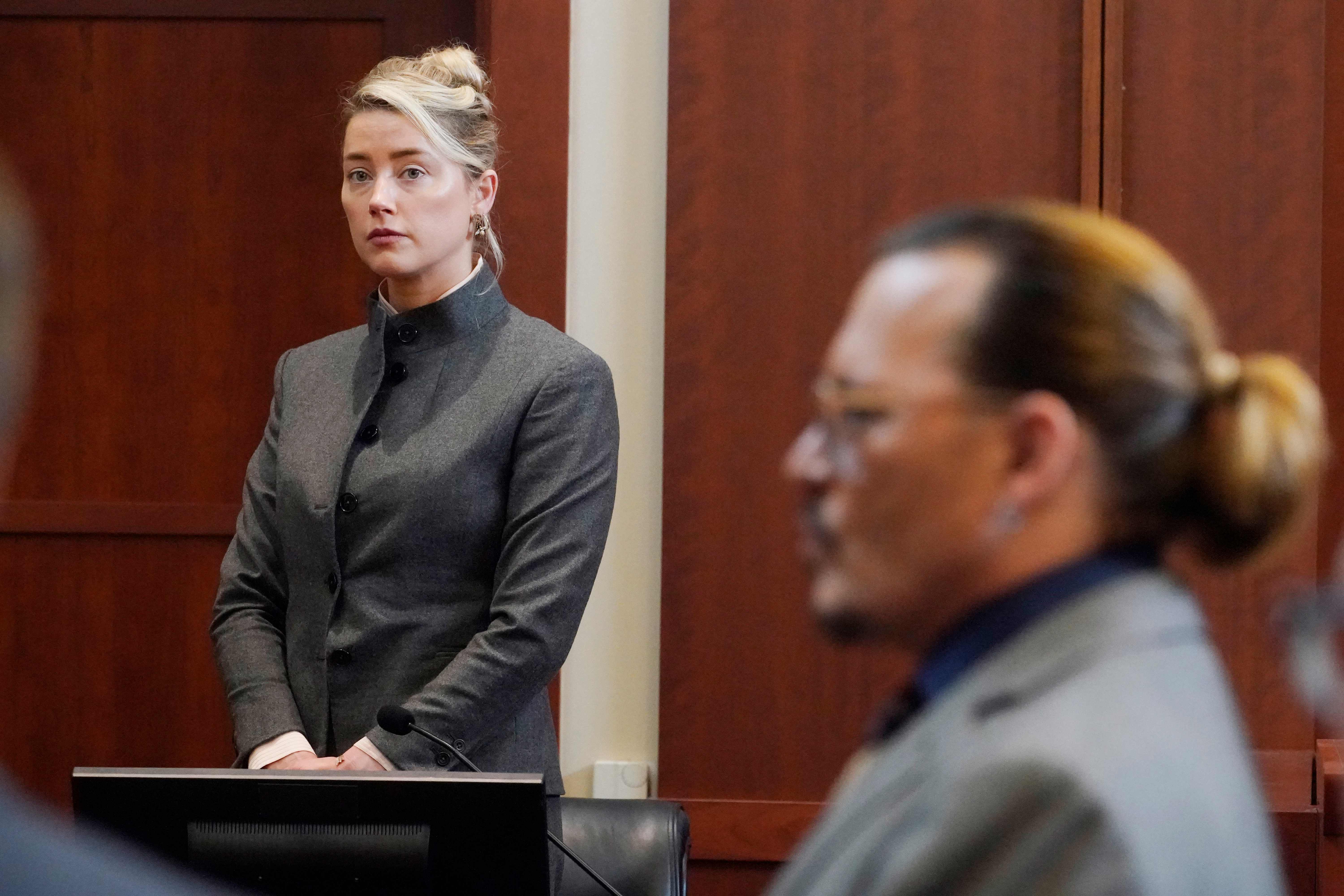 Heard is currently giving testimony in the defamation case brought by her ex-husband, Johnny Depp