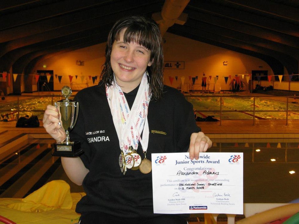 Alexandra was a champion swimmer (Collect/PA Real Life)