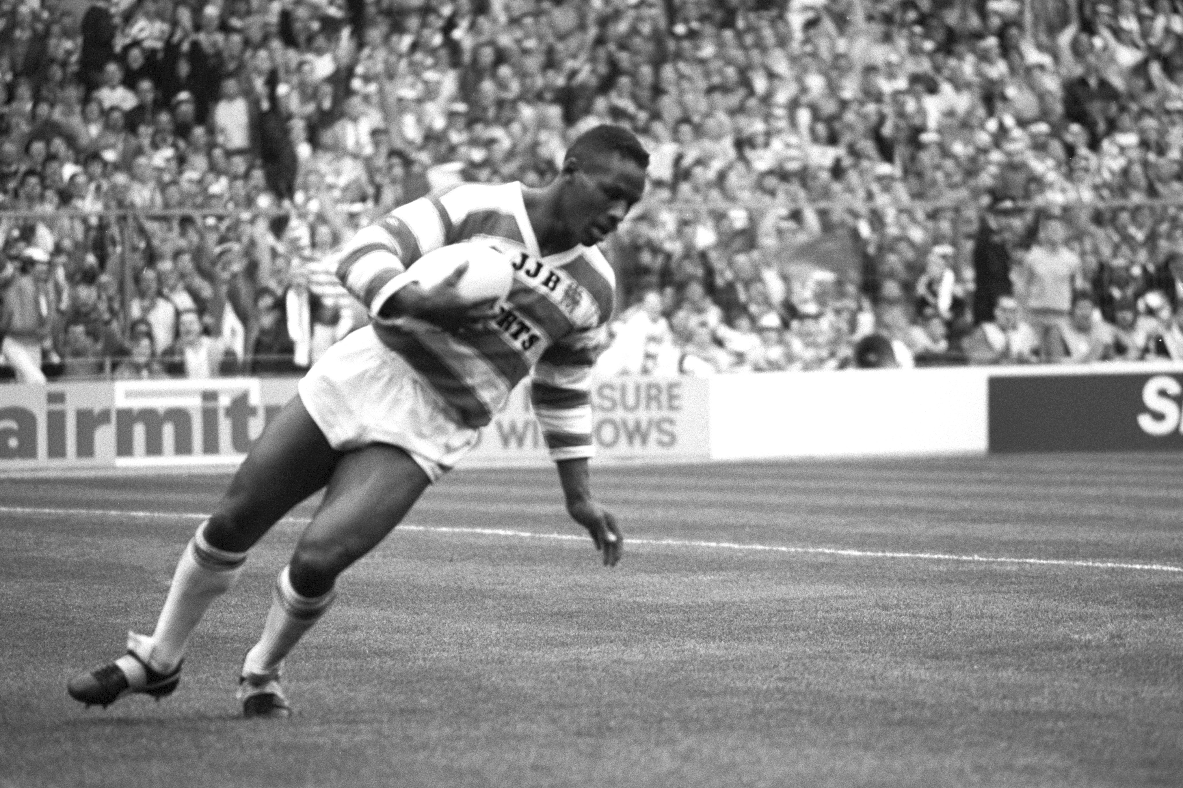 Ellery Hanley starred in Wigan’s golden era under Maurice Lindsay (PA Archive)