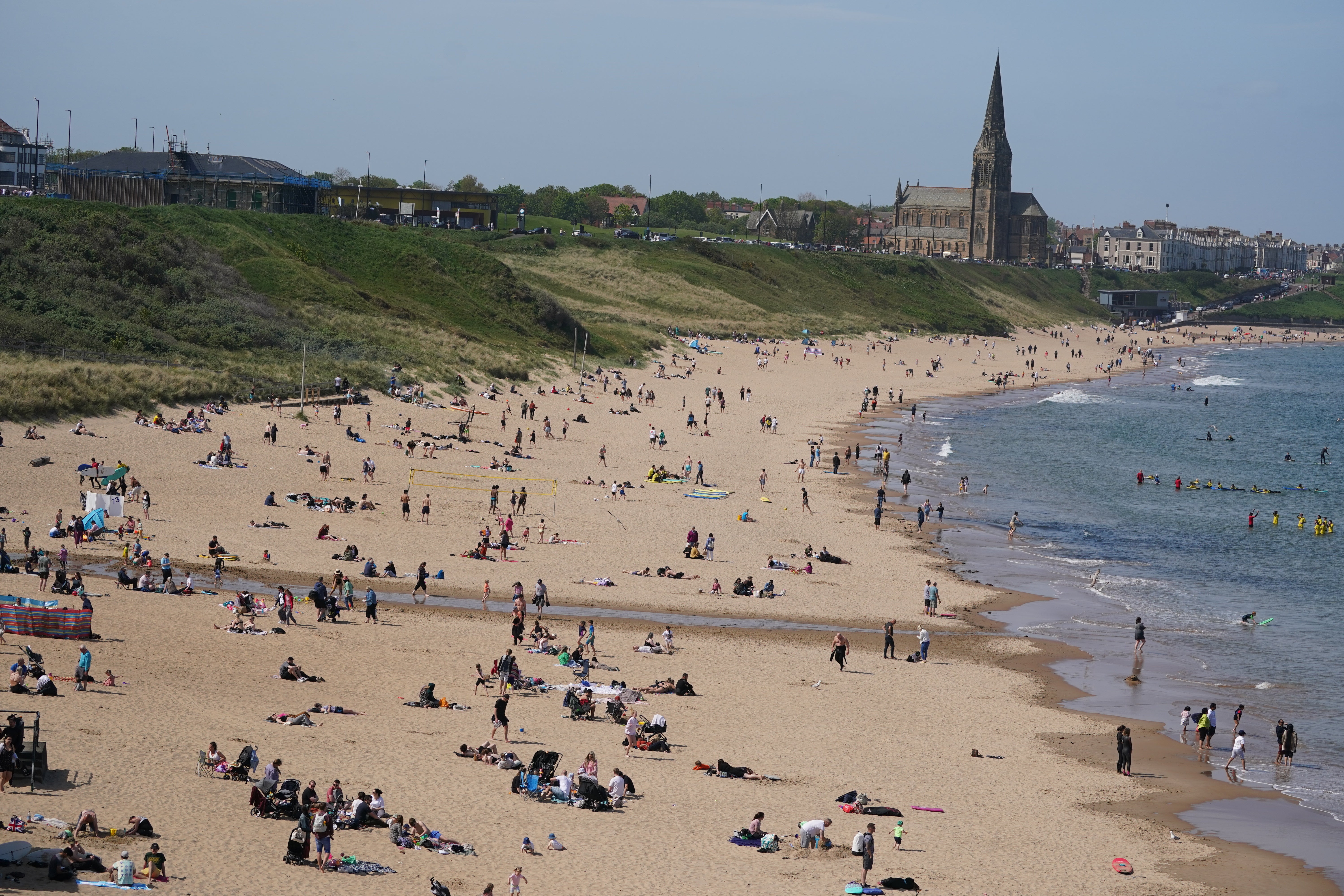 The country is to be hotter than California (Owen Humphreys/PA)