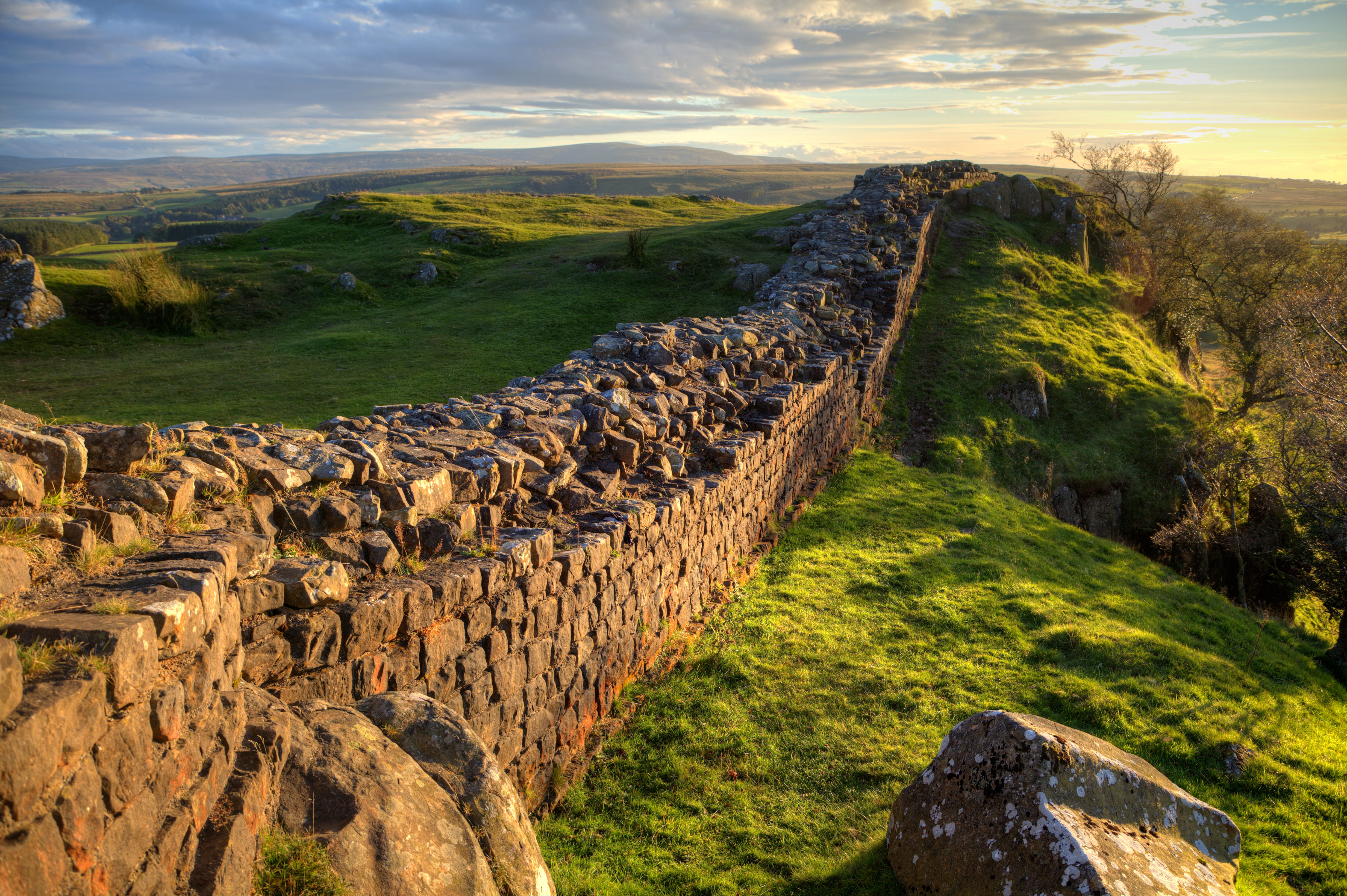 Beacons will be lit along Hadrian’s Wall in Northumberland