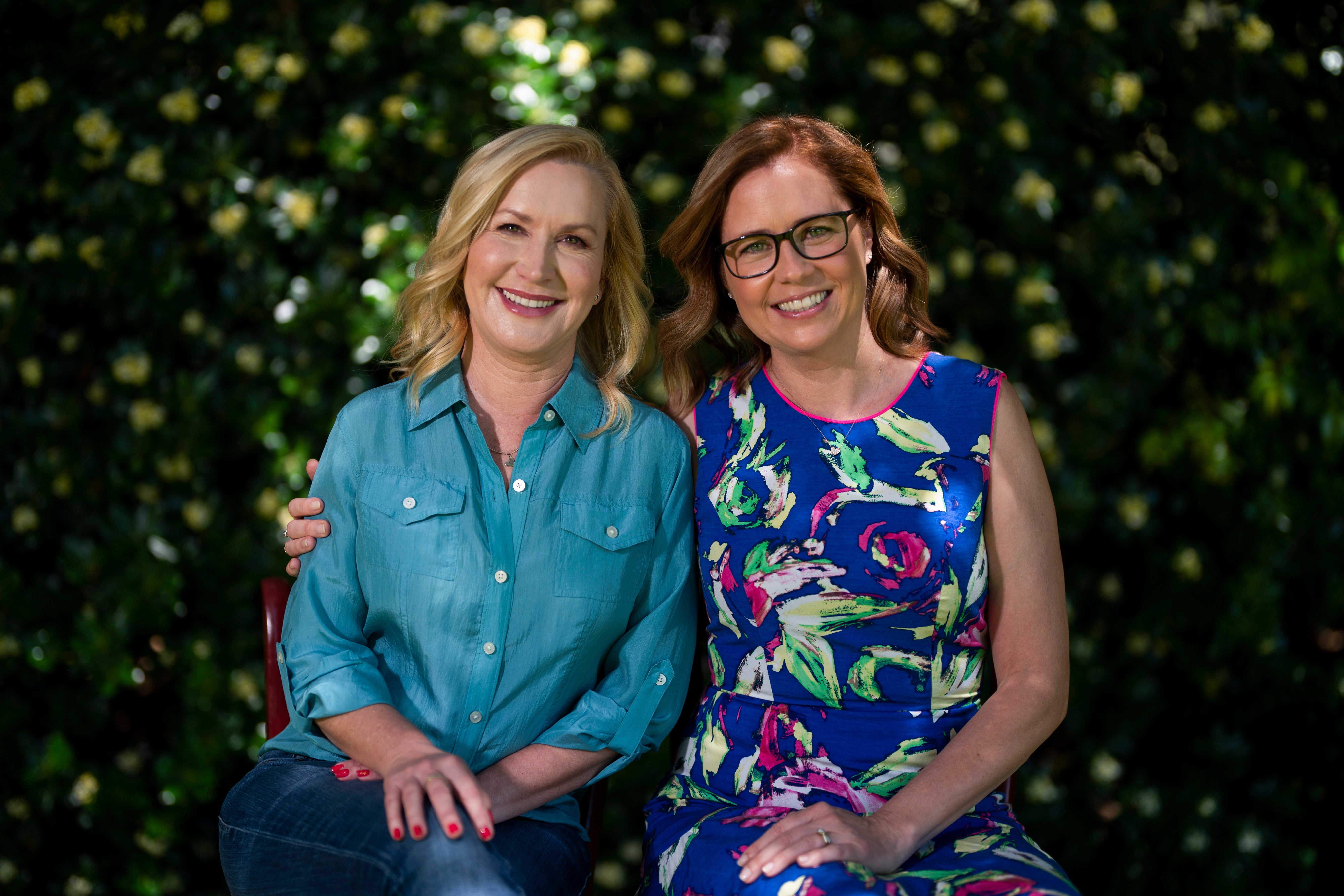Angela Kinsey and Jenna Fischer Portrait Session