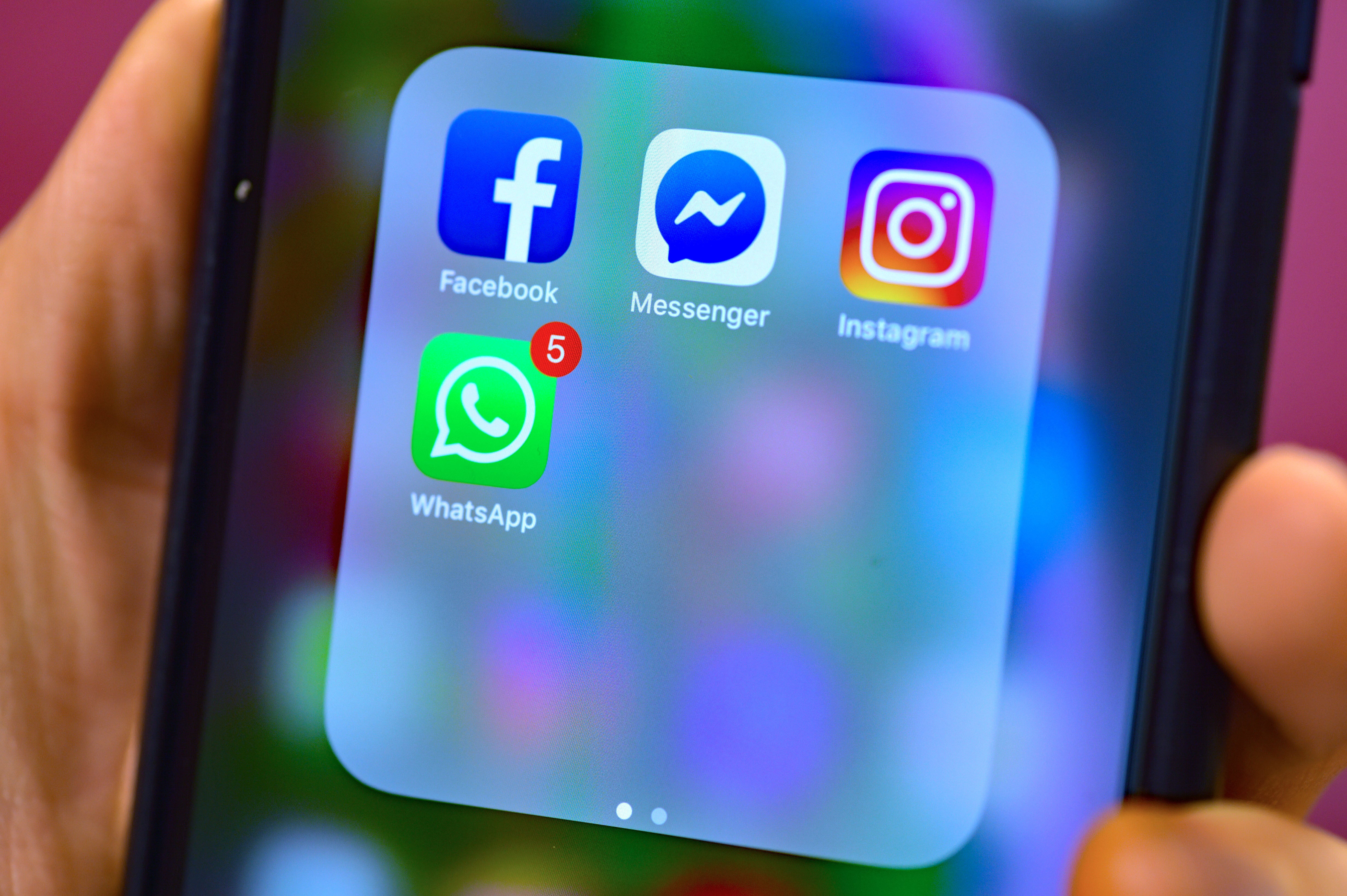 Social media app icons (Nick Ansell/PA)