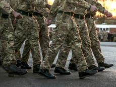 Five British soldiers arrested for ‘dealing cocaine at base’ after raid by military police