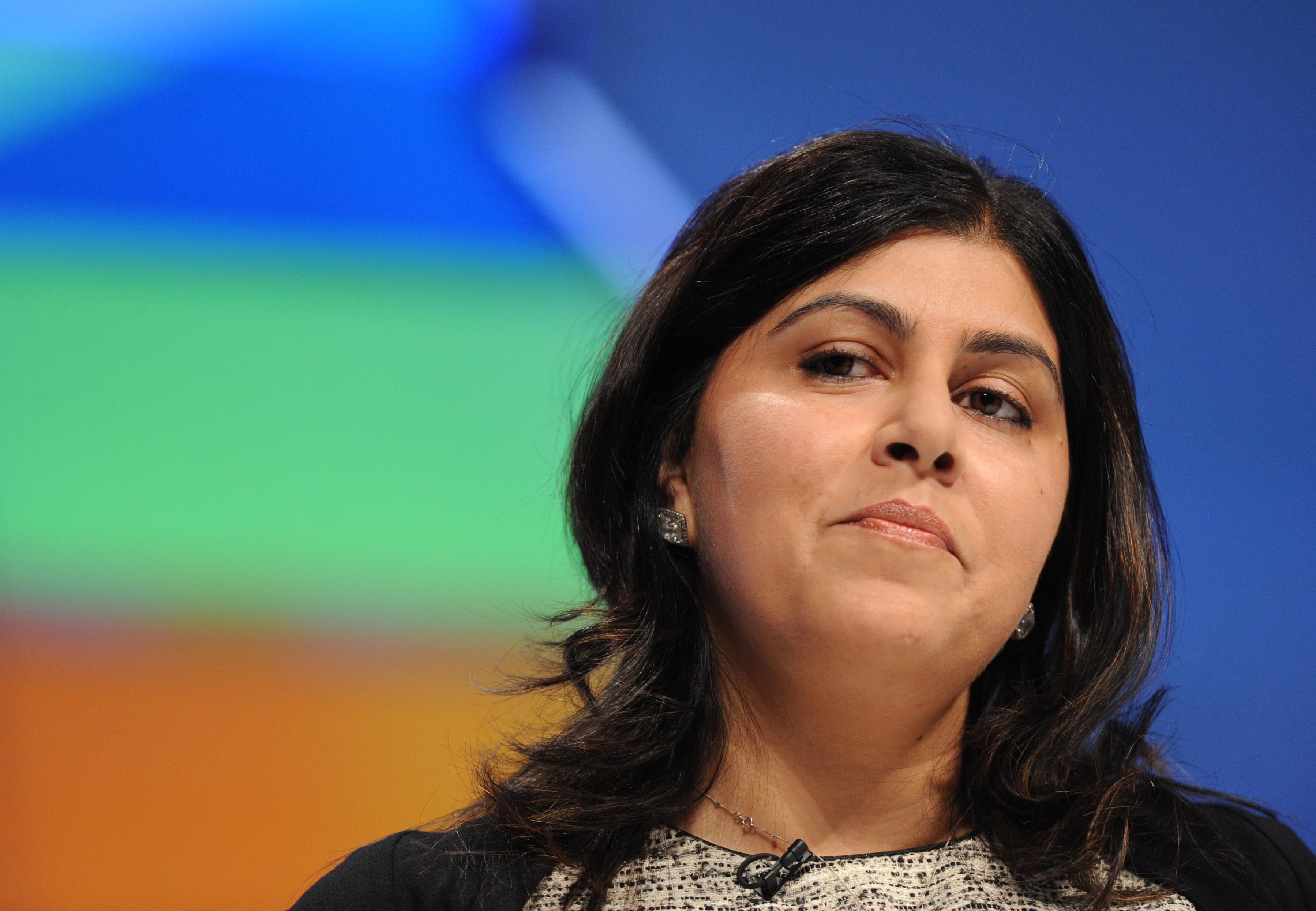 Baroness Warsi was brought in as chair by David Cameron in 2010