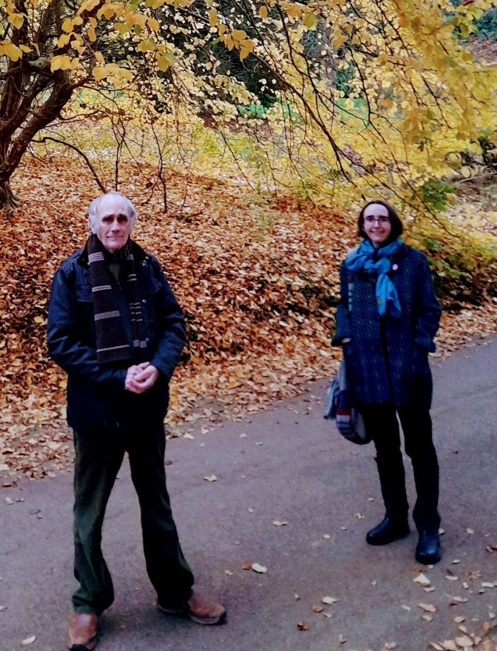 Bert Holland and Elise Holland out for a walk (Collect/PA Real Life)